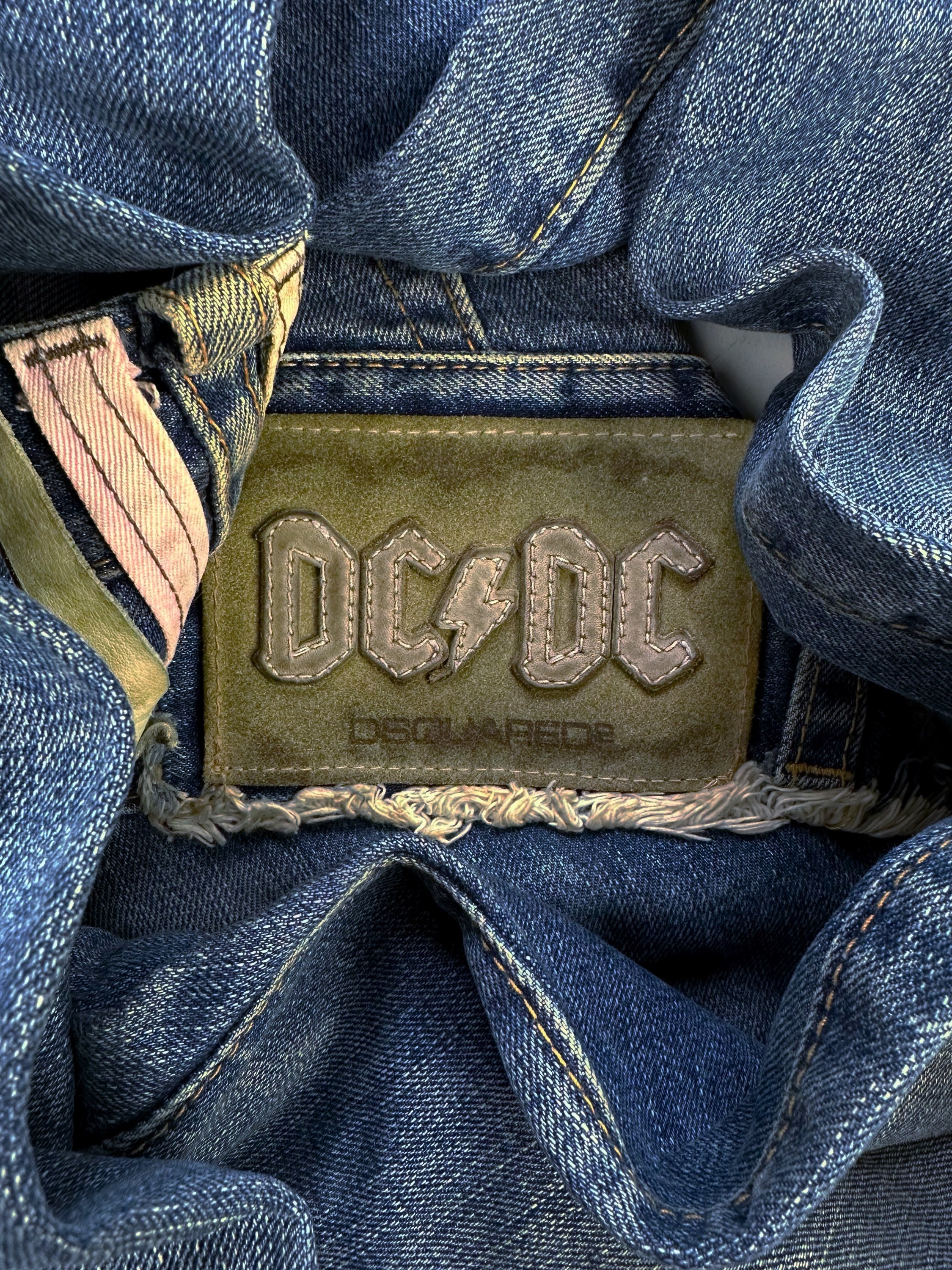 SS05 DSquared2 ‘36 Belt Loop’ DC/DC Lightwash Denim