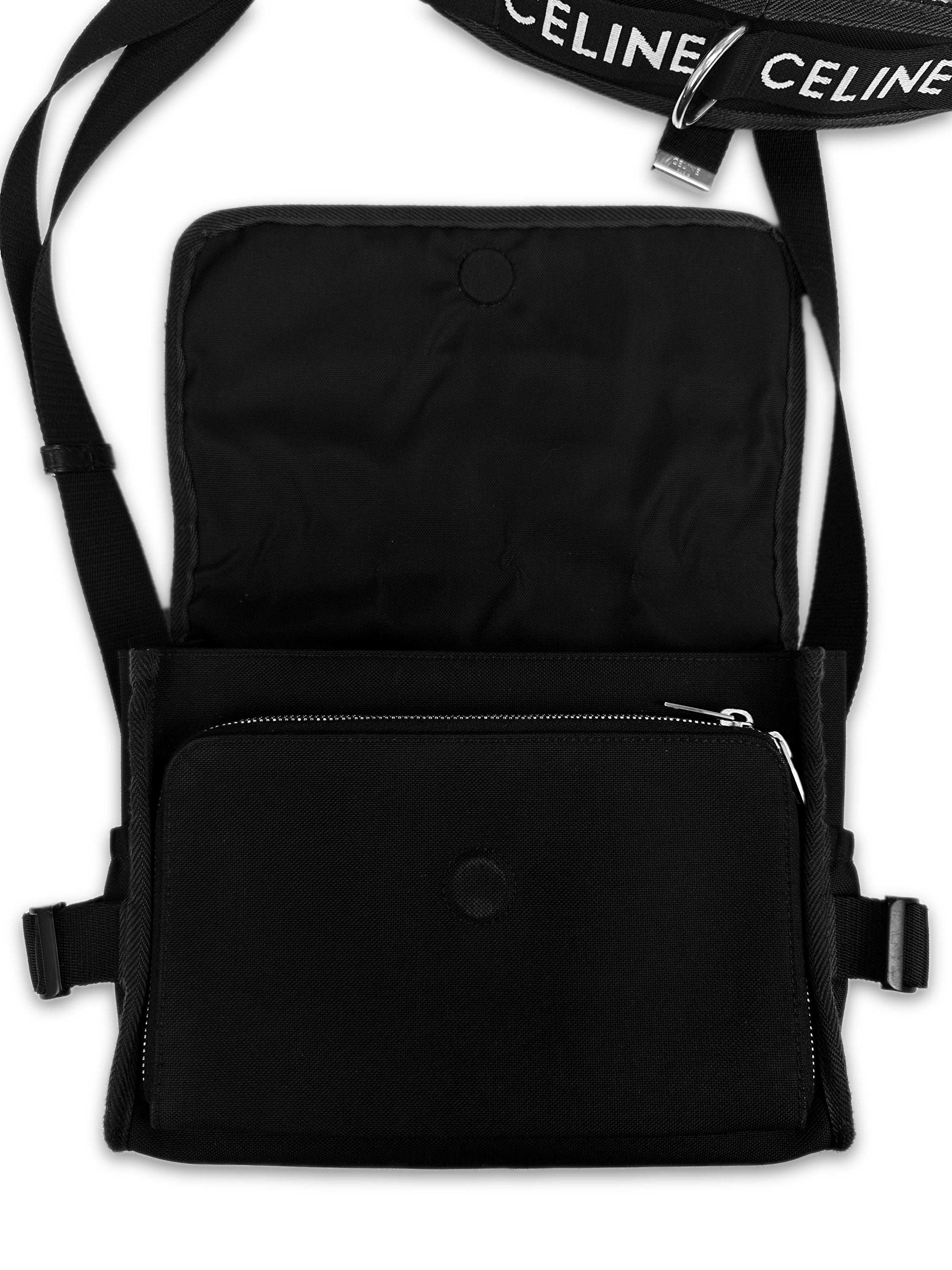 2022 Celine ‘Trekking’ Canvas Small Crossbody Messenger Bag