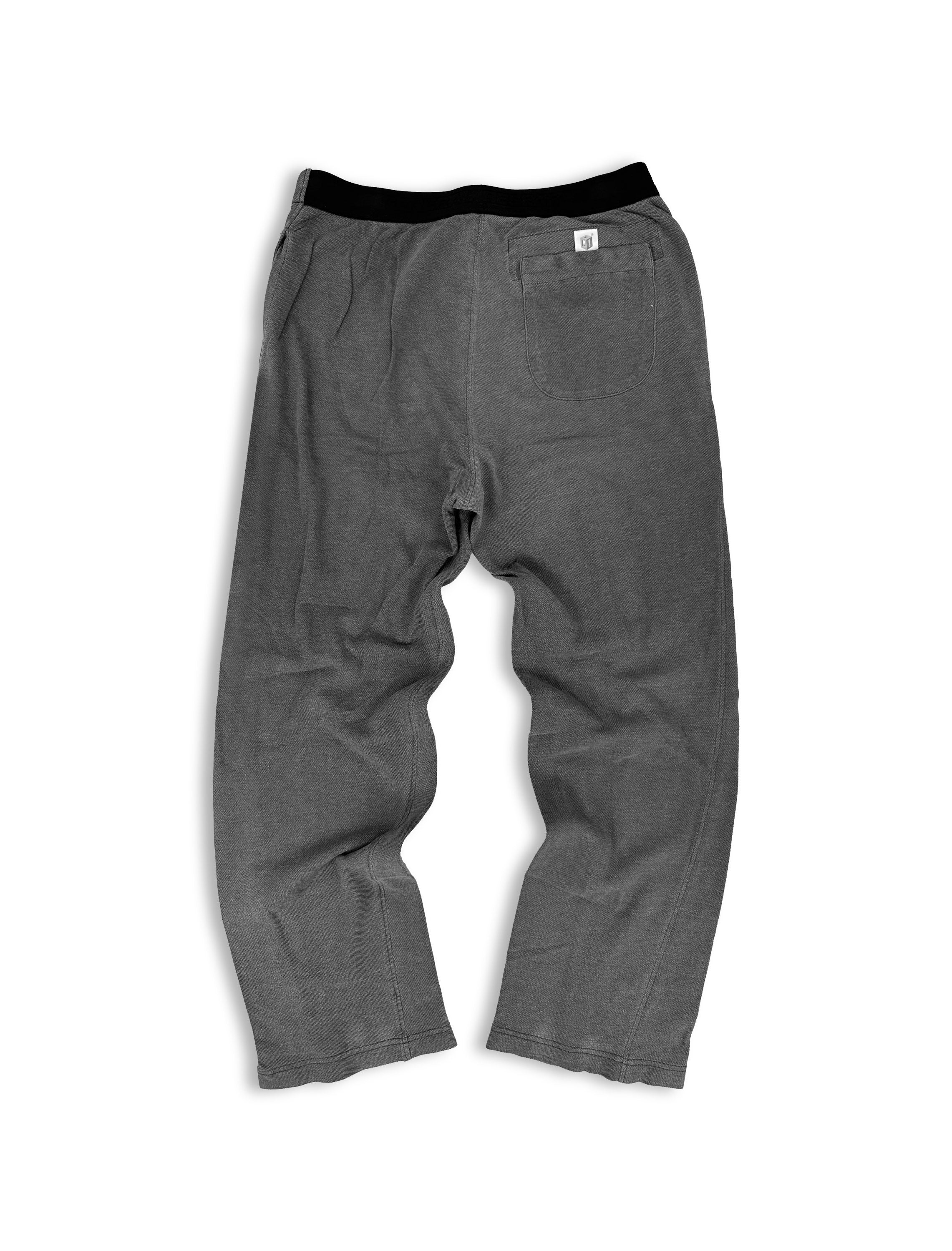 2001 General Research Heavyweight Grey Wide Cut Sweatpants