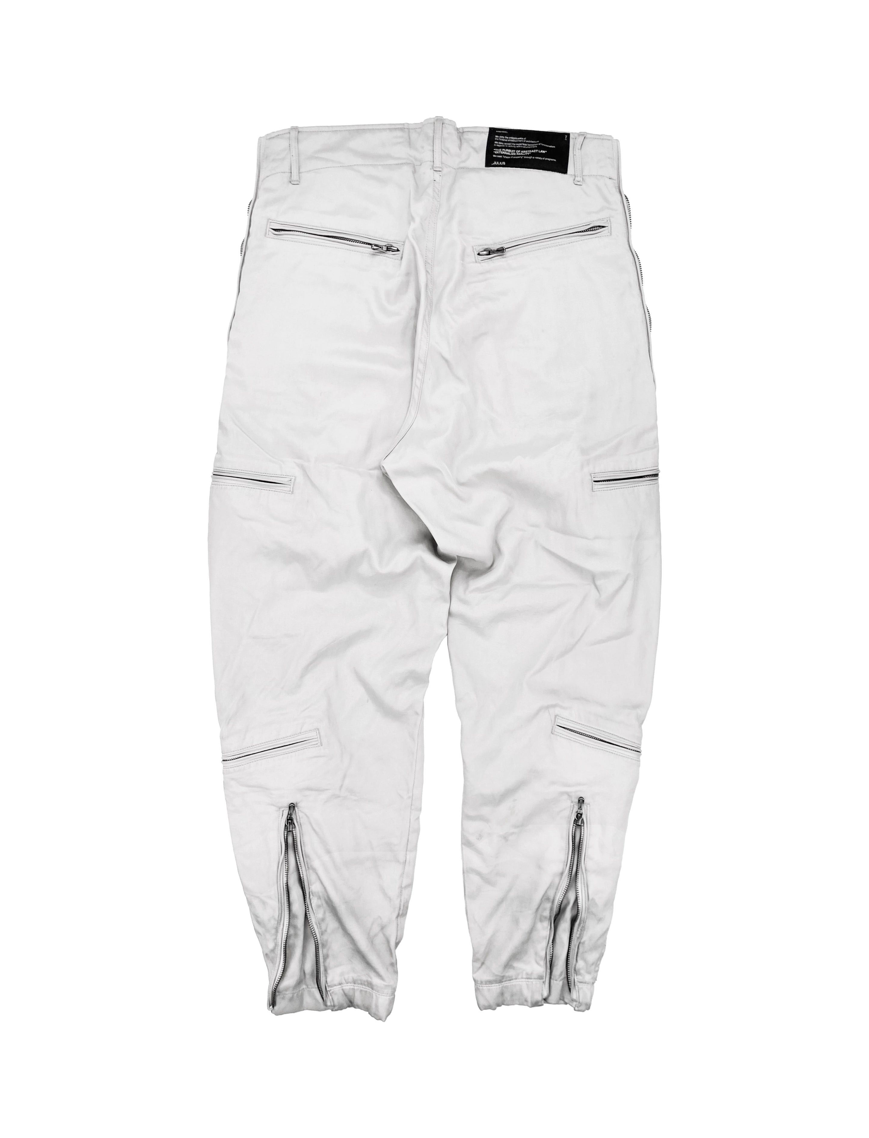 SS10 Julius Multi-zip “Neurbanvölker” Astro Cargo Pants