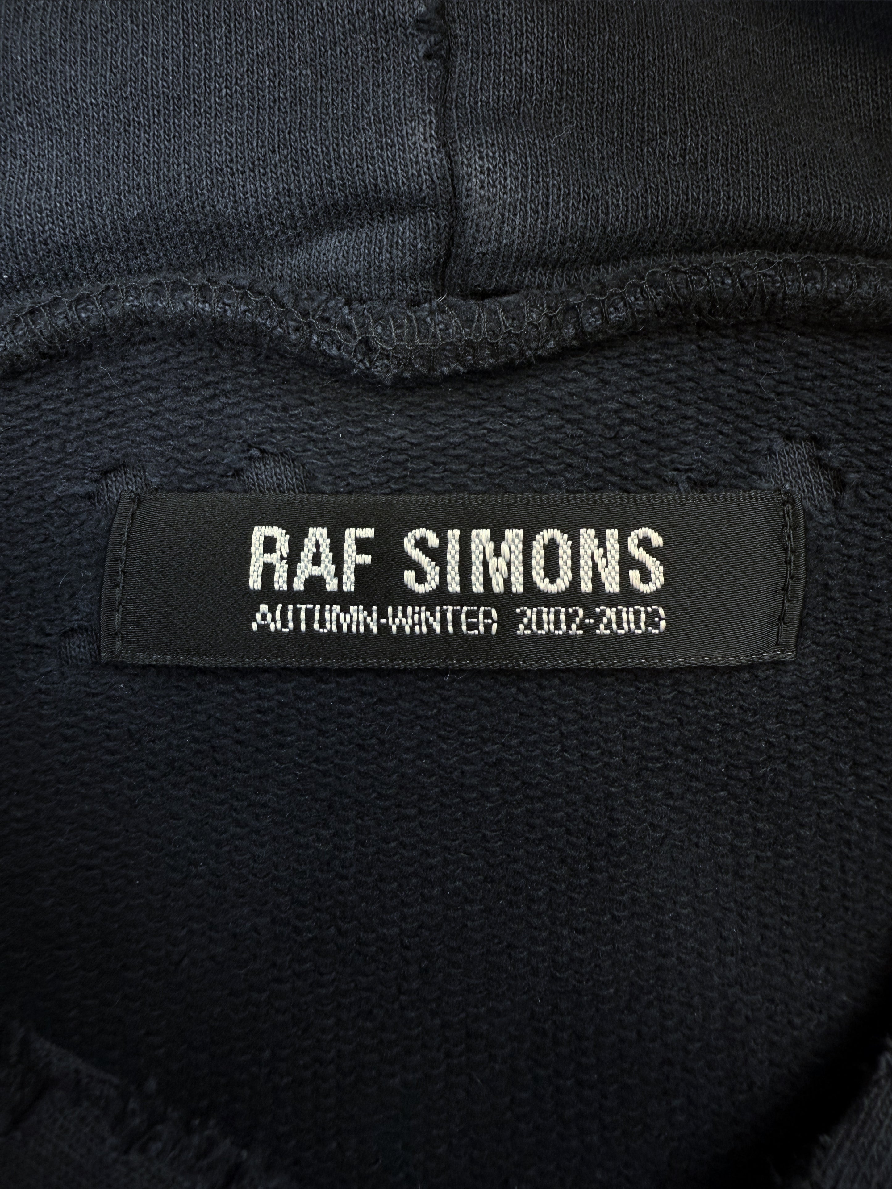 AW02 Raf Simons ‘Virginia Creeper’ 1/1 SAMPLE Bird & Roots Hoodie