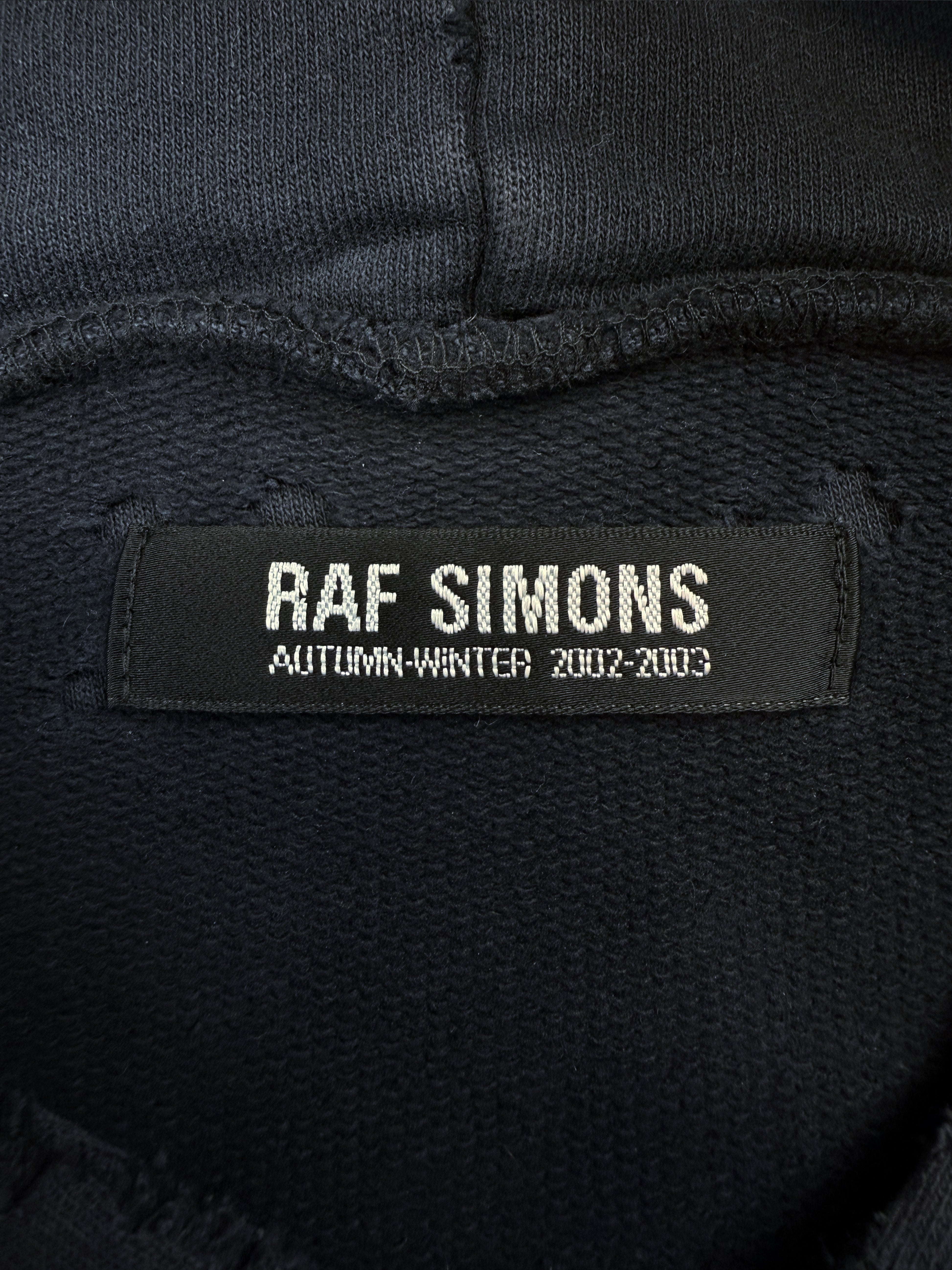 AW02 Raf Simons ‘Virginia Creeper’ 1/1 SAMPLE Bird &amp; Roots Hoodie