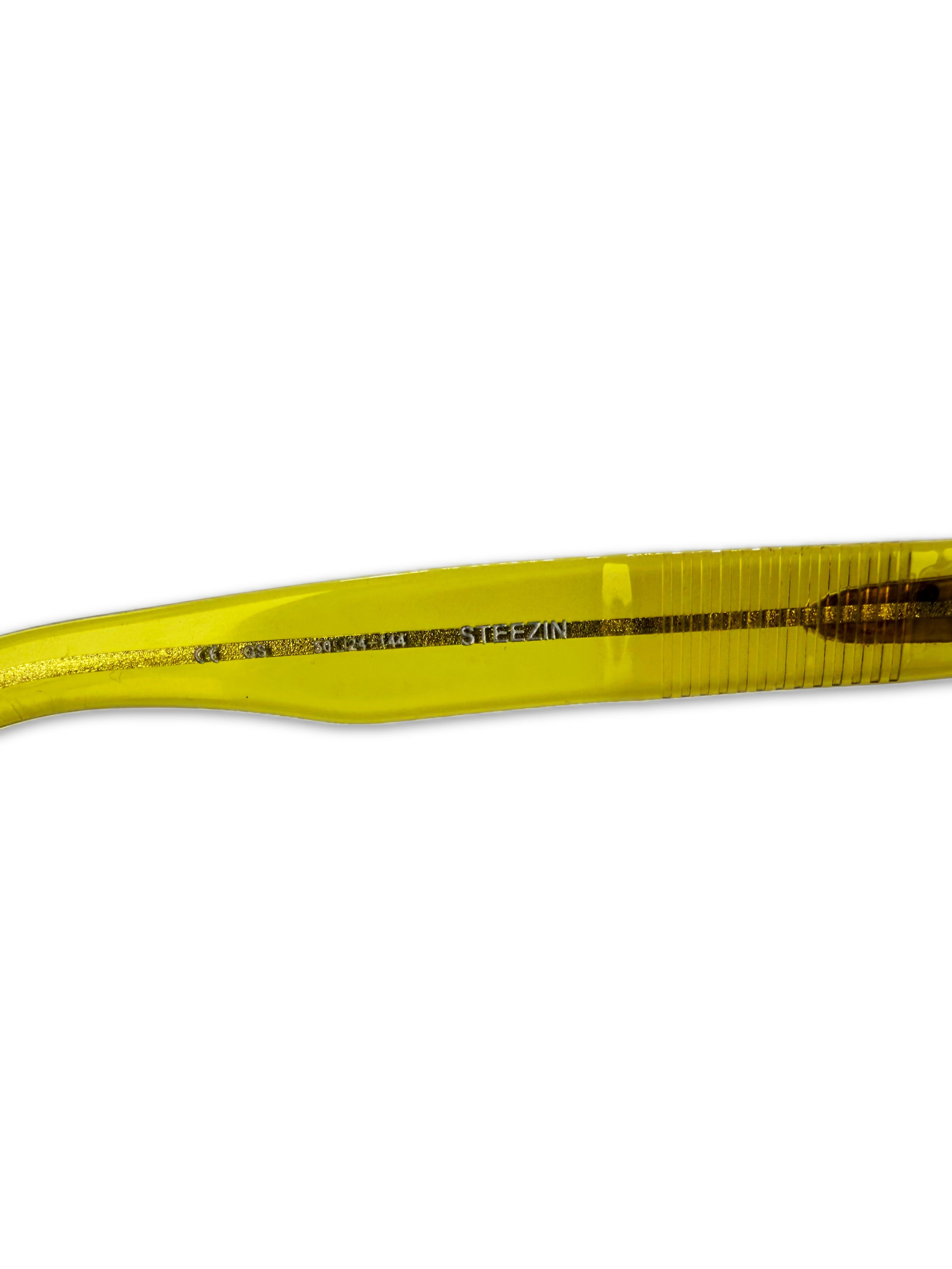Chrome Hearts ‘Steezin’ Yellow Fleur .925 Silver Sunglasses
