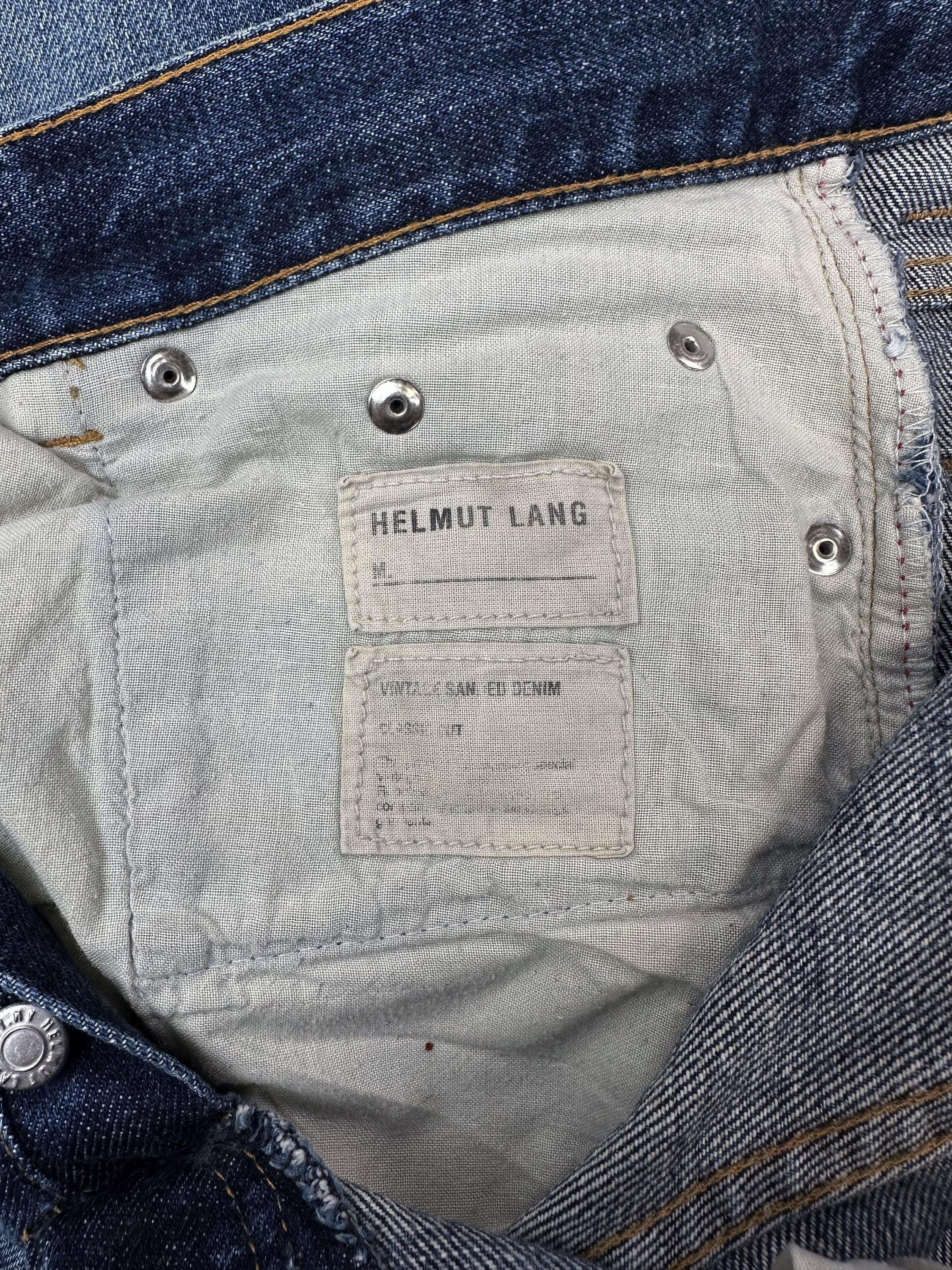 00s Helmut Lang ‘5 Pocket’ Blue Washed Denim
