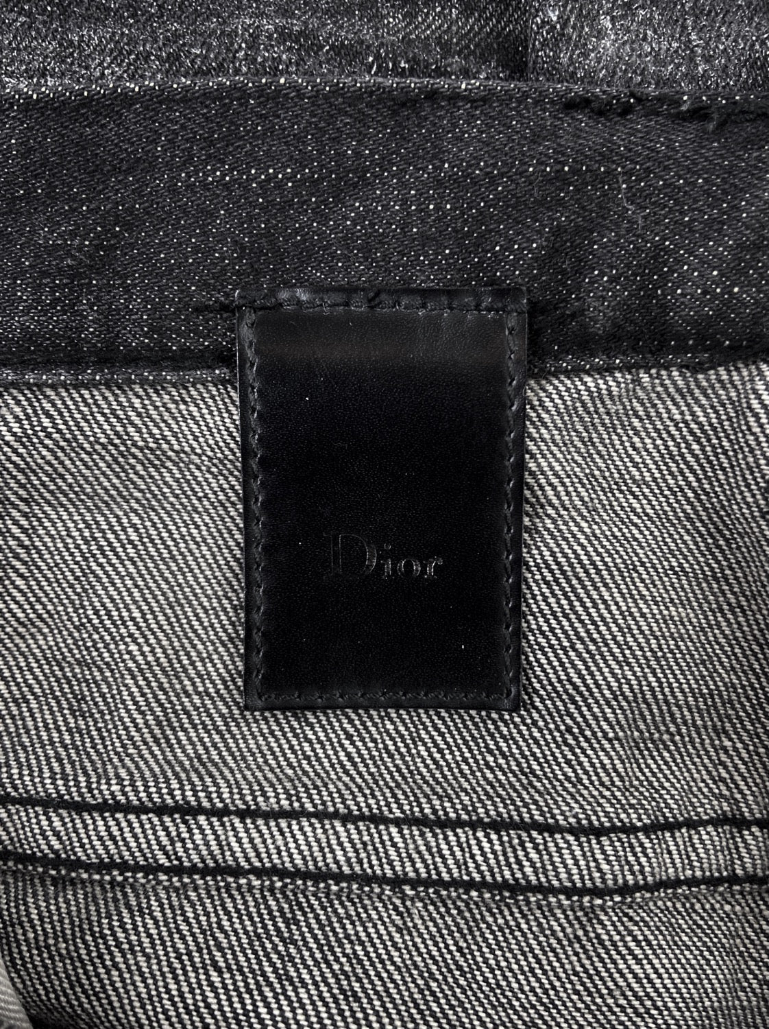 AW03 DIOR HOMME 'LUSTER' CLAW MARK WAXED DENIM | ArchiveThreads