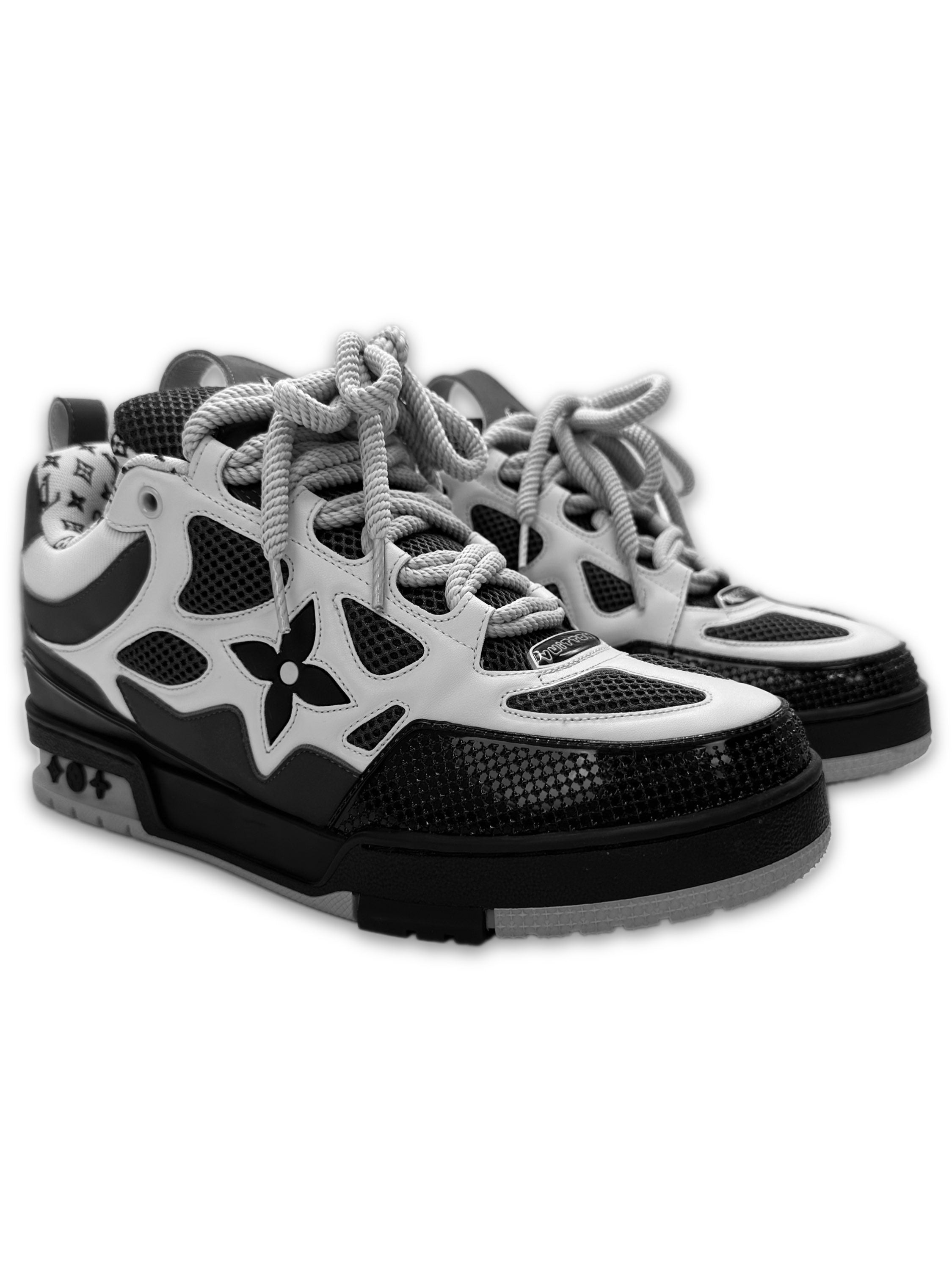 AW22 Louis Vuitton by Virgil Abloh ‘Skate’ Wide Tongue Monogram Sneakers