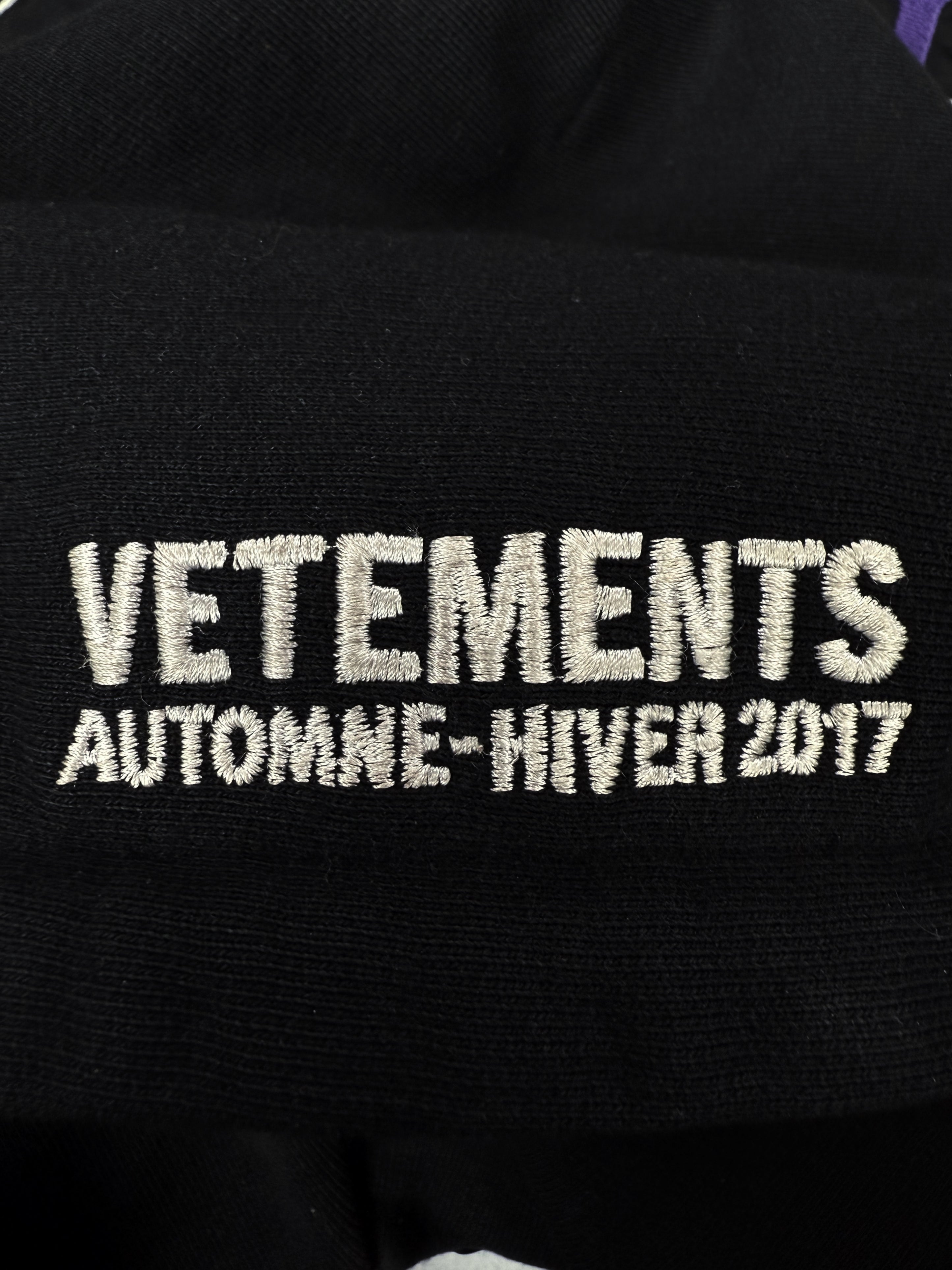 AW17 Vetements Femme ‘Total Fucking Darkness’ Pentagram Bomber Jacket