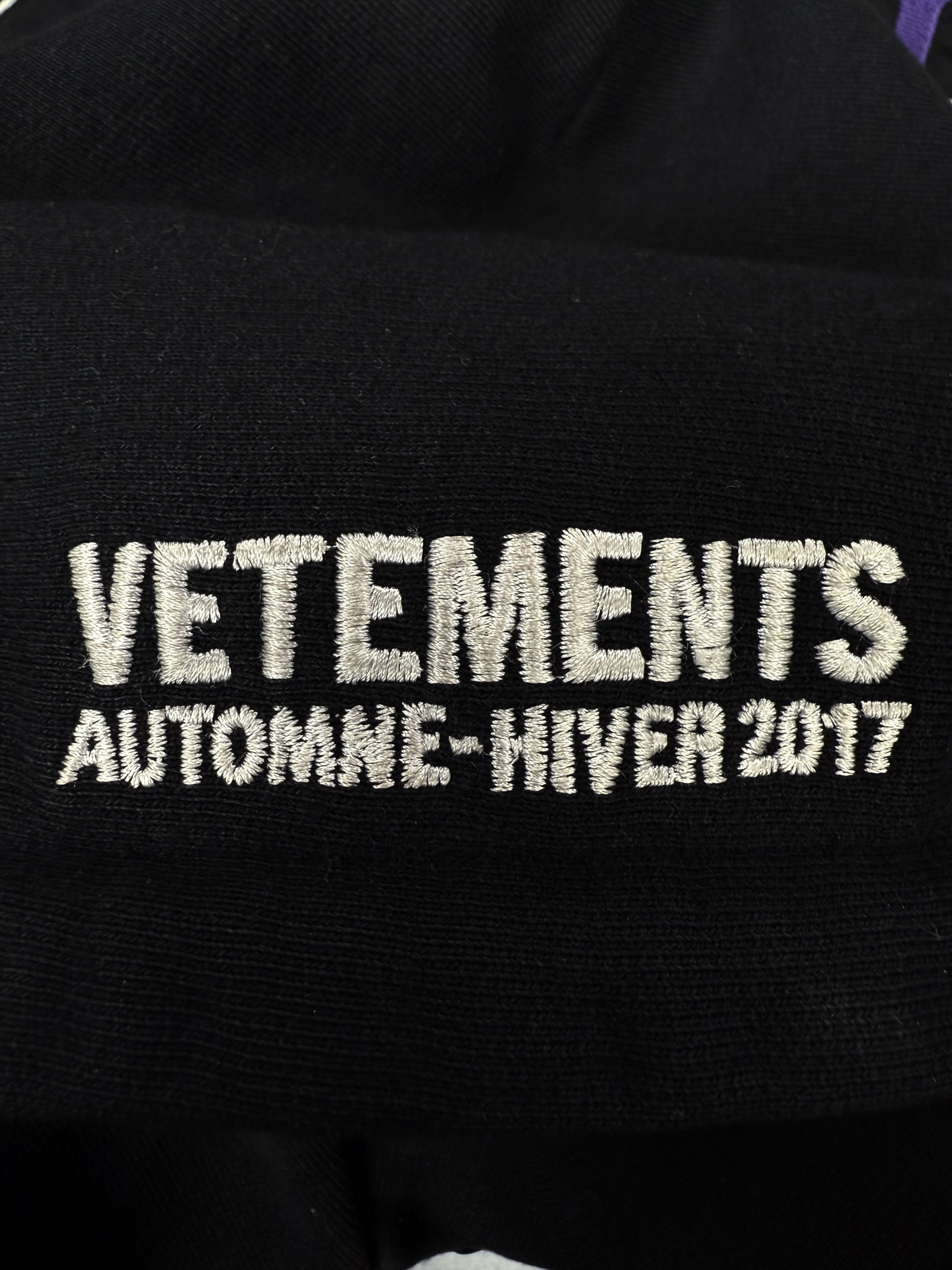 AW17 Vetements Femme ‘Total Fucking Darkness’ Pentagram Bomber Jacket