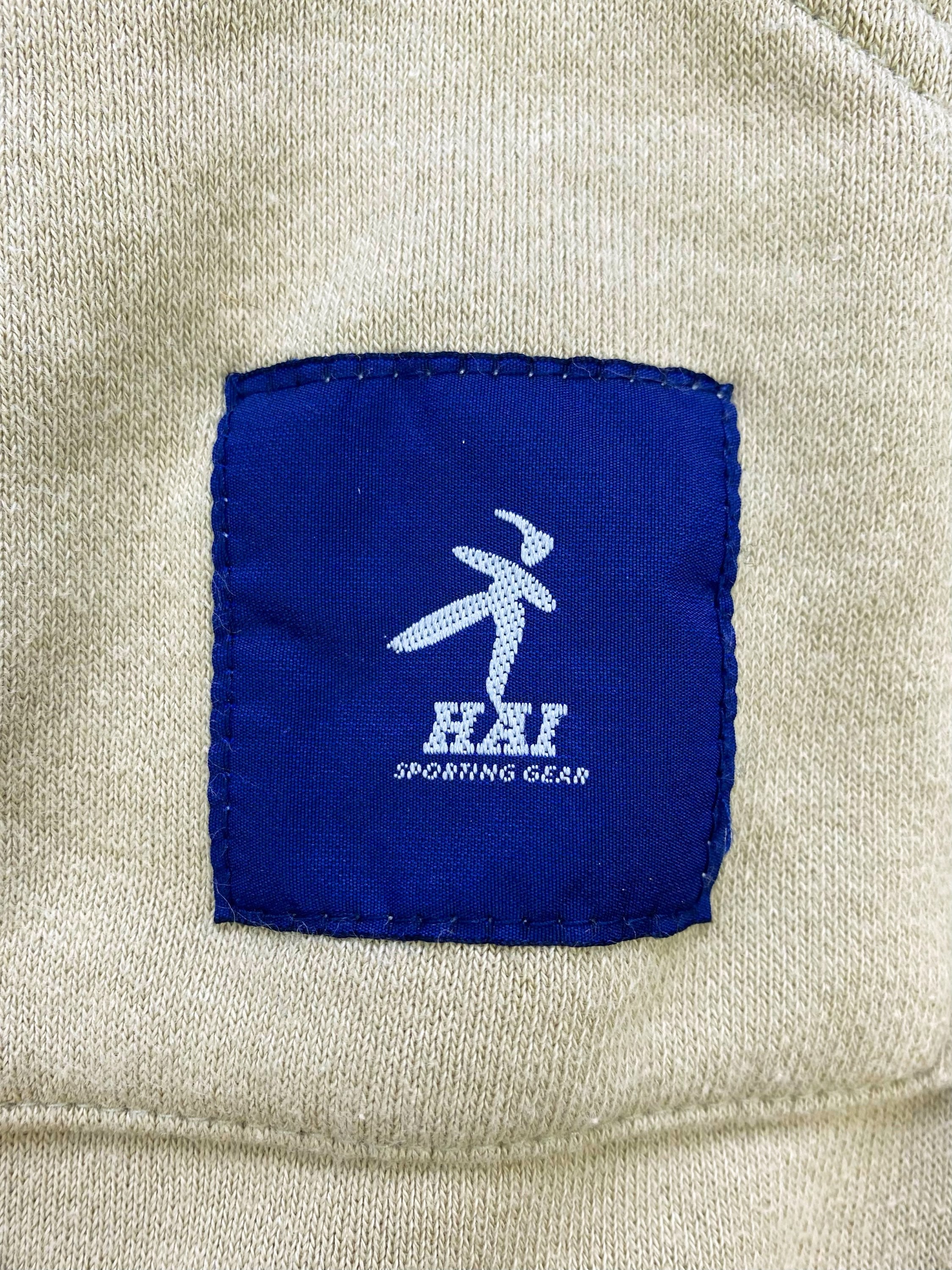 90’s Hai Sporting Gear by Issey Miyake Patched Flag Zip-Up Hoodie