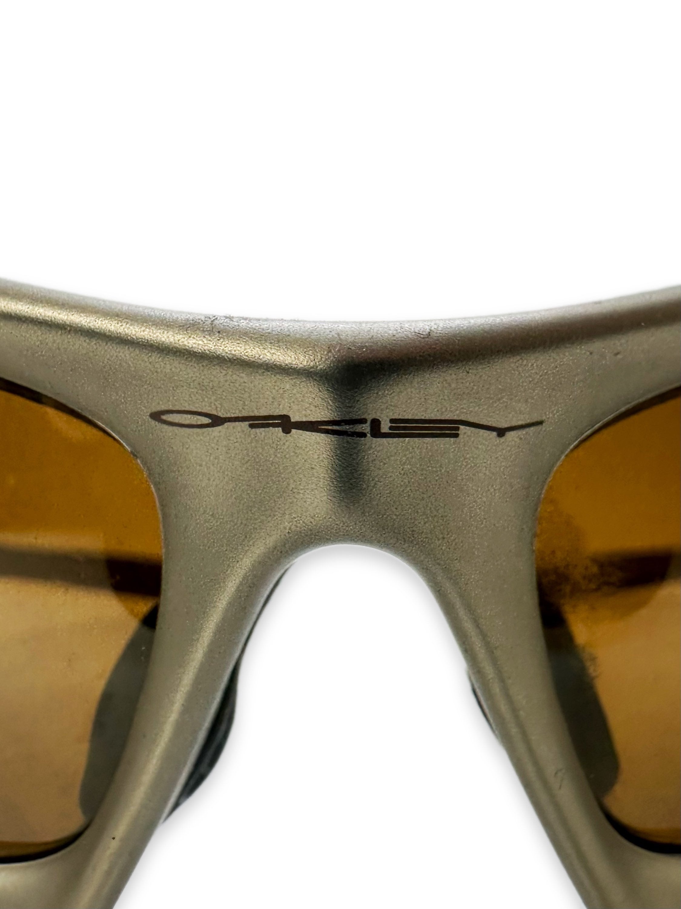 1998 Oakley ‘Racing Jacket’ Gen 1 Perforated FMJ Silver Iridium