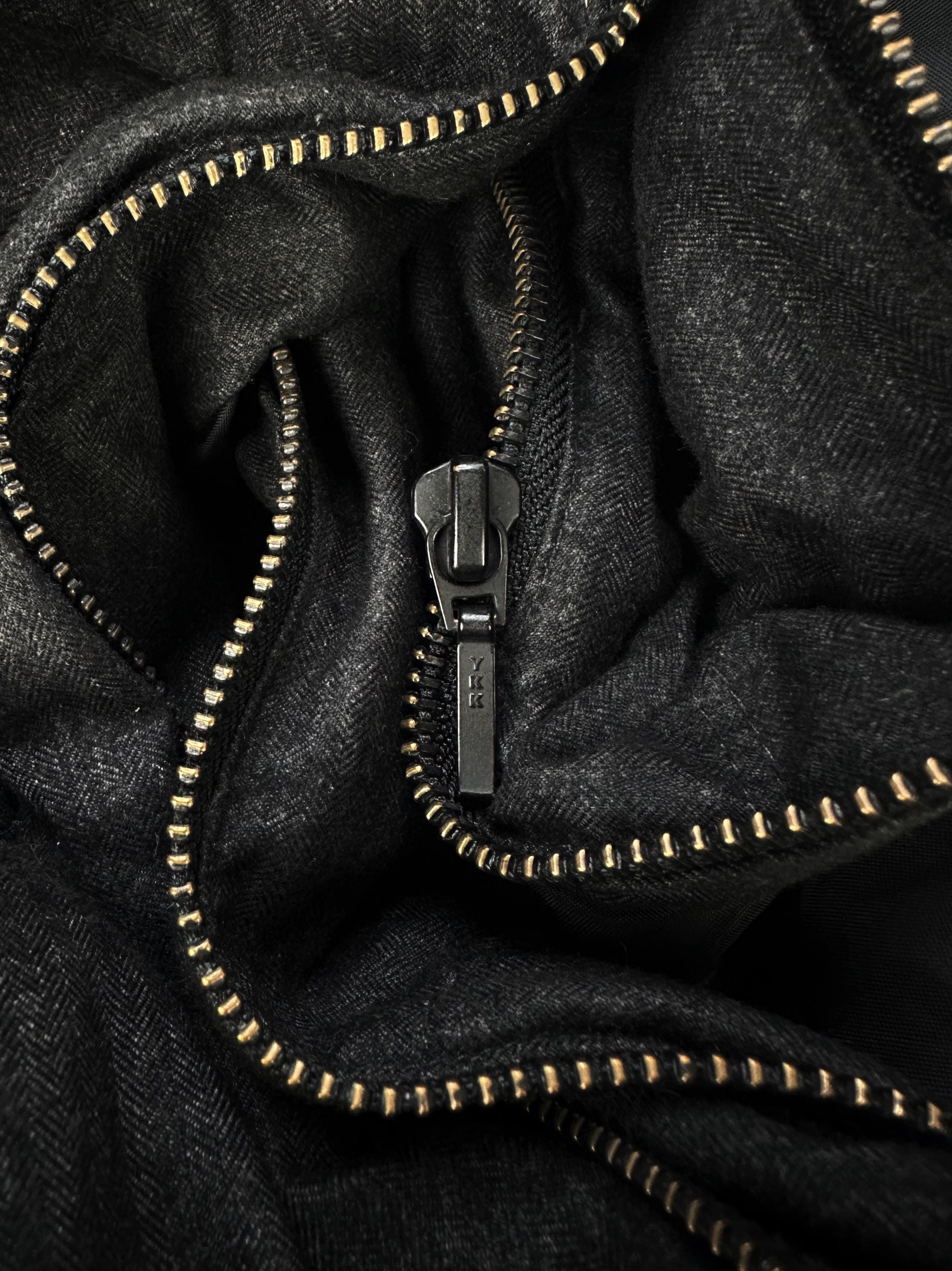 Katharine Hamnett Slate Grey Down Fill Puffer Jacket