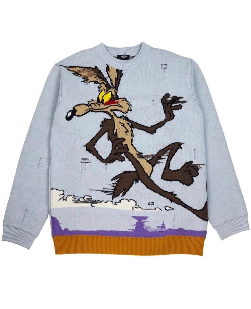 AW18 CK205W39NYC Raf Simons Looney Tunes ‘Road Runner’ Knit