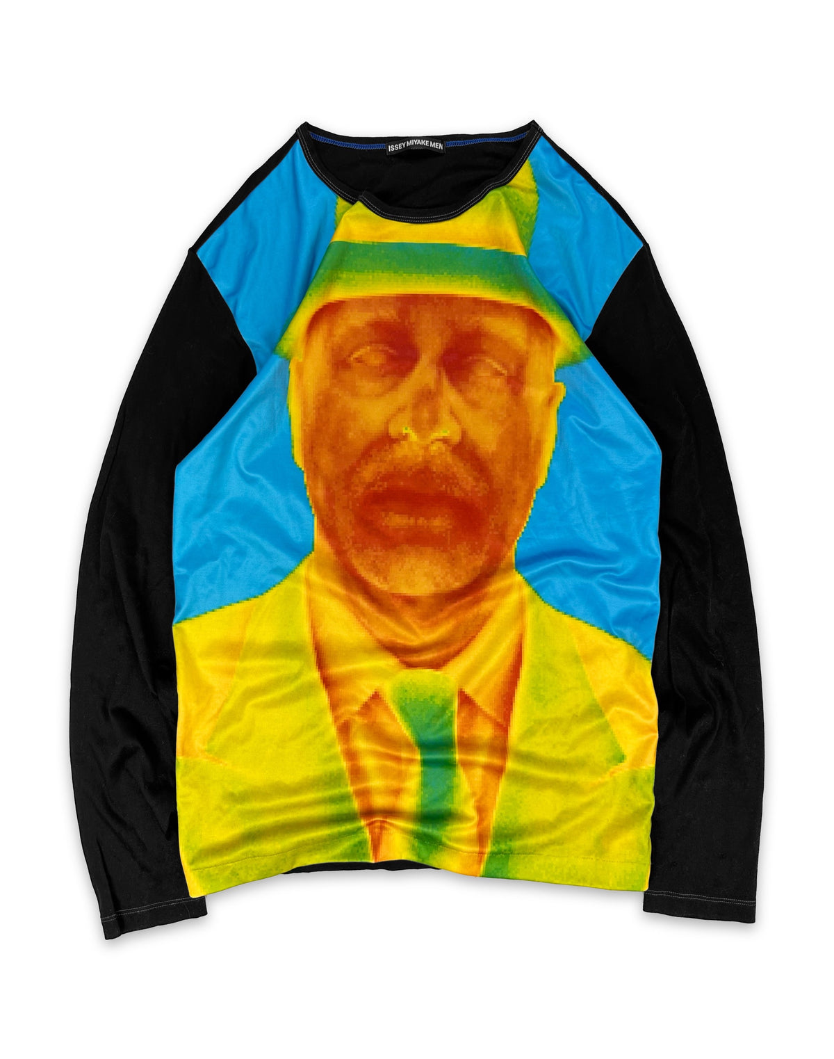 AW16 Issey Miyake x Kenji Hirasawa ‘Thermal’ Portrait Long Sleeve Shirt