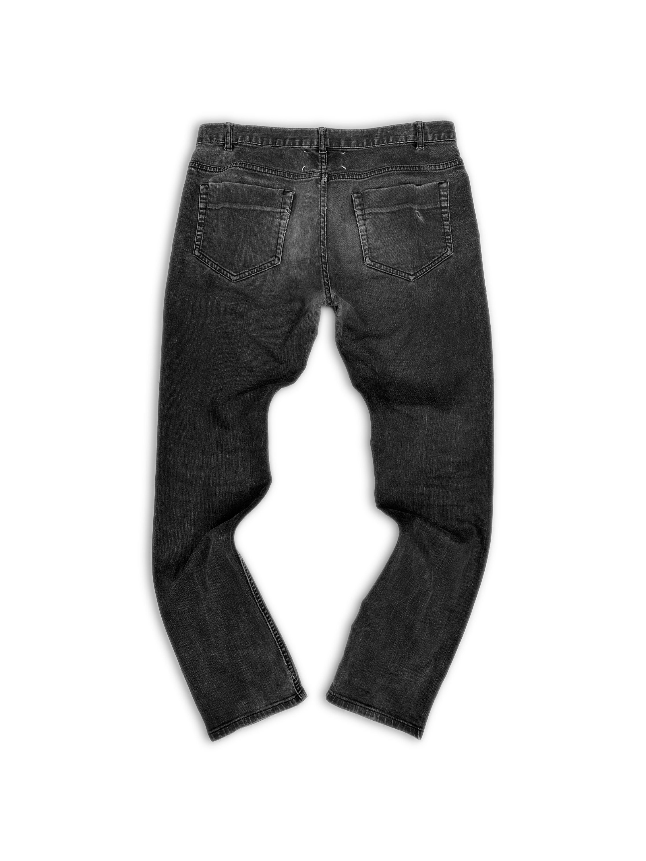 SS14 Maison Margiela Grey Washed 5 Pocket Denim