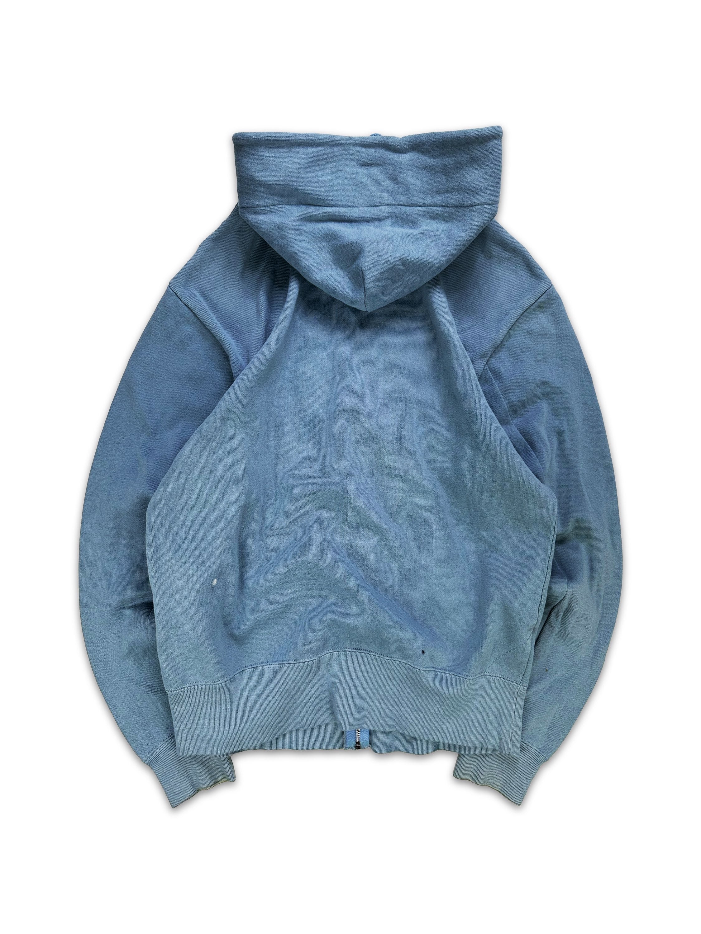 00s Hysteric Glamour ‘Split Logo’ Baby Blue Full Zip Hoodie