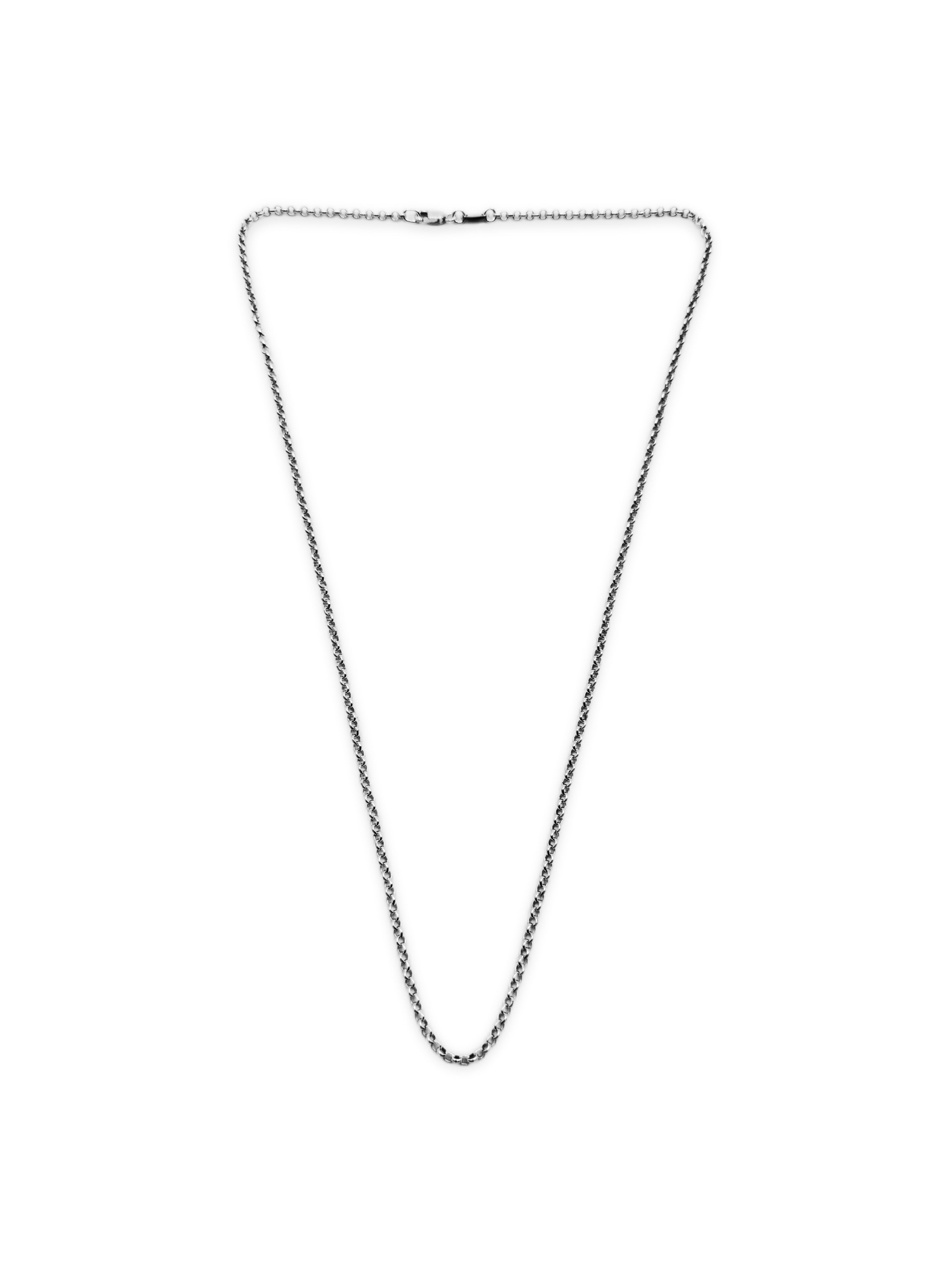 Chrome Hearts 20 in Roll Chain .925 Silver Necklace