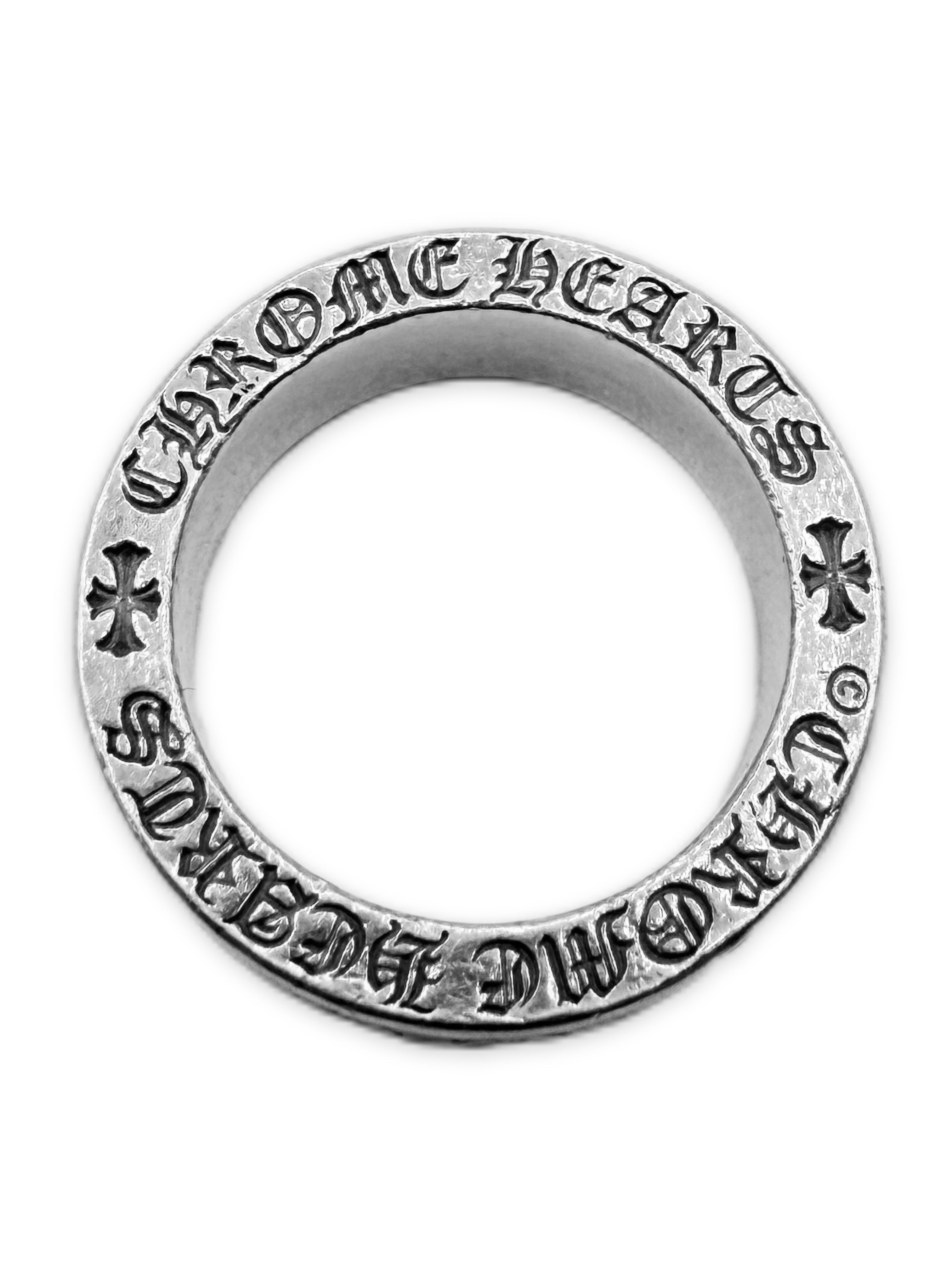 Chrome Hearts ‘Fuck You’ Plus Monogram .925 Silver Ring