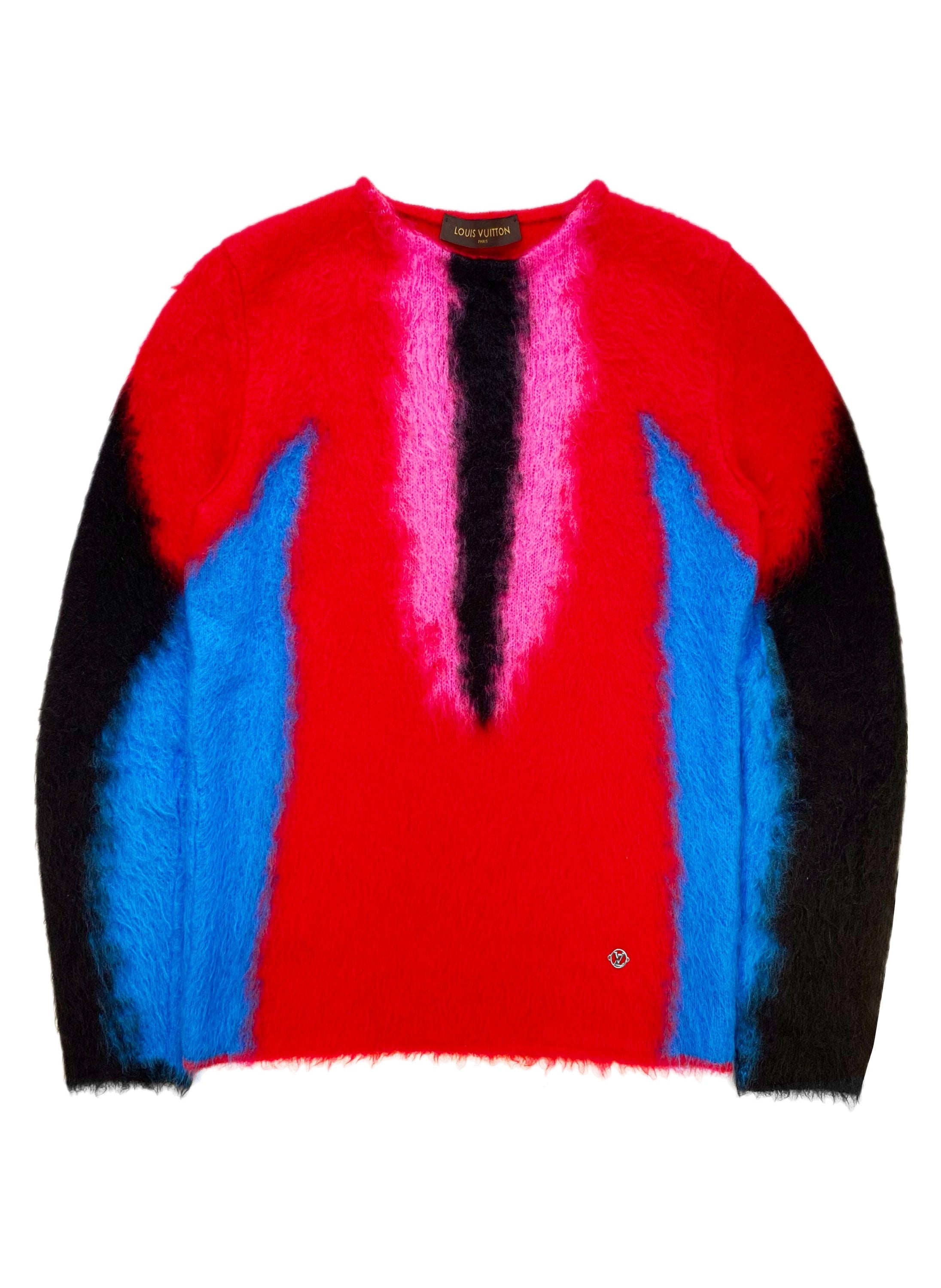 SS17 Louis Vuitton ‘Impala’ Loose Gauge Mohair Knitted Sweater