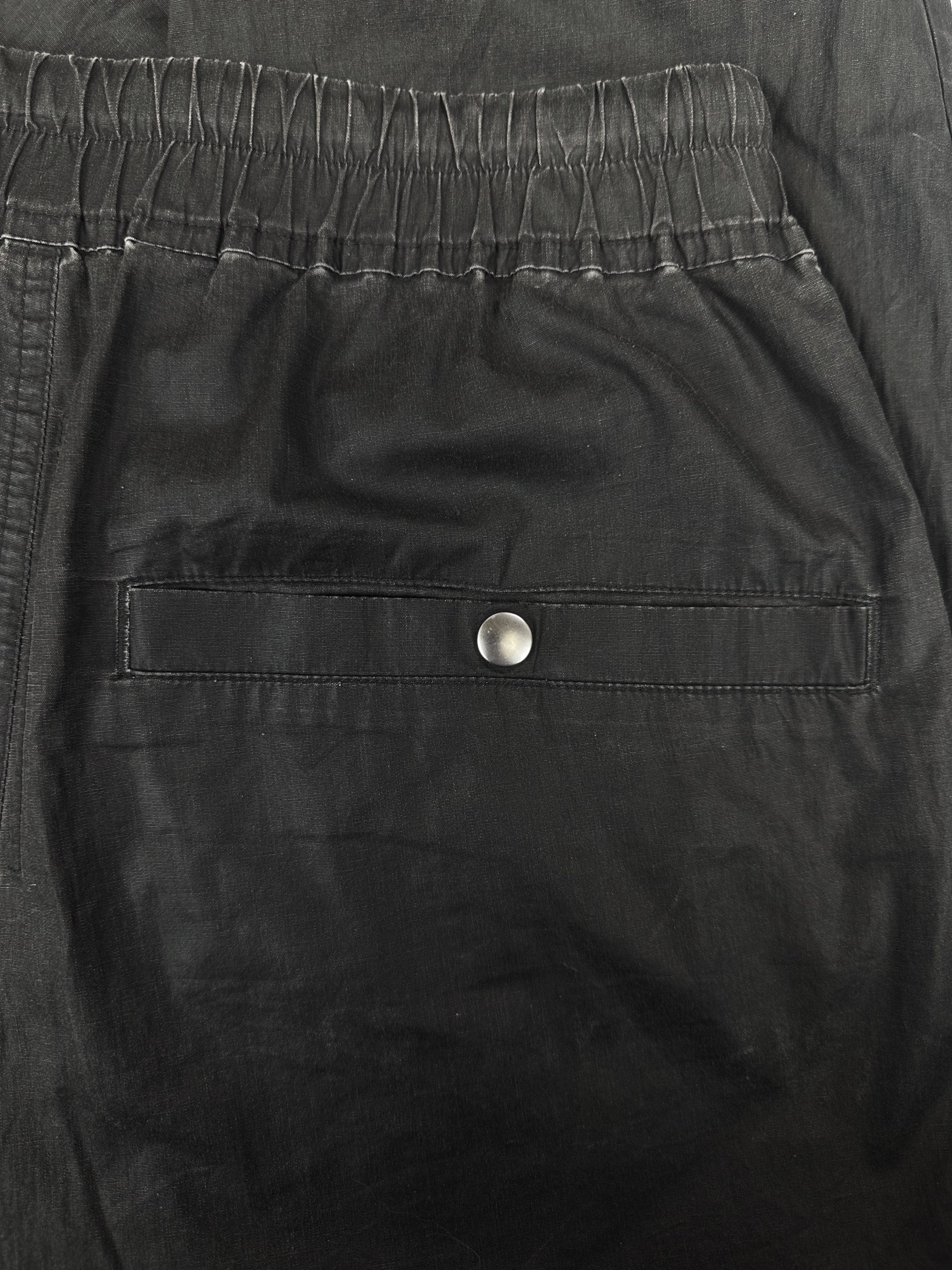 SS20 Rick Owens ‘Tecuatl’ Flared Multi-zip Cotton Pants