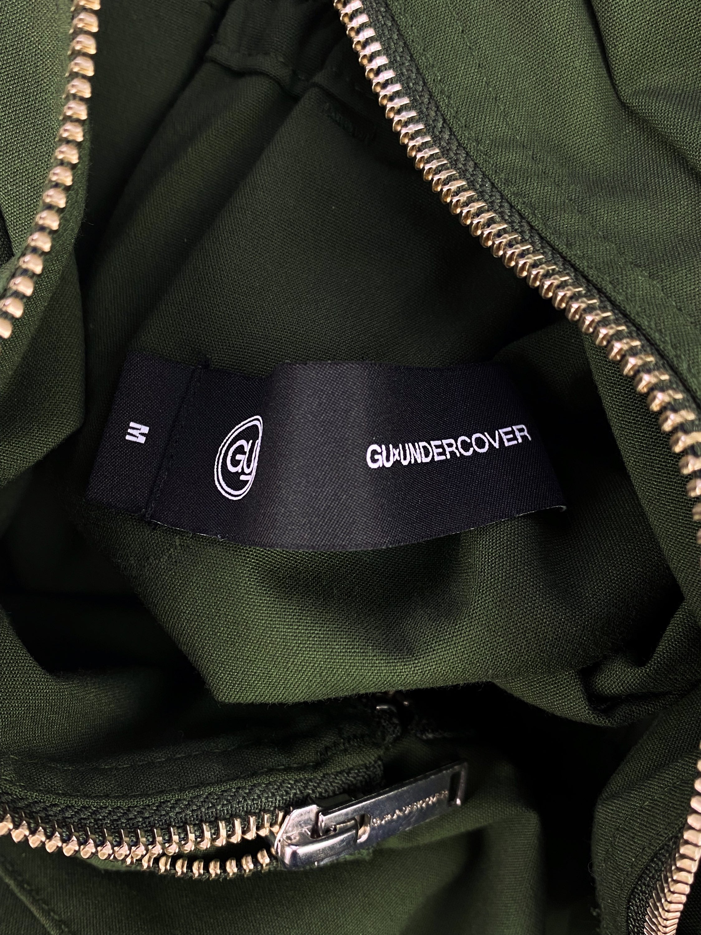 Undercover Olive Green Multi-zip Cargo Pocket Pants
