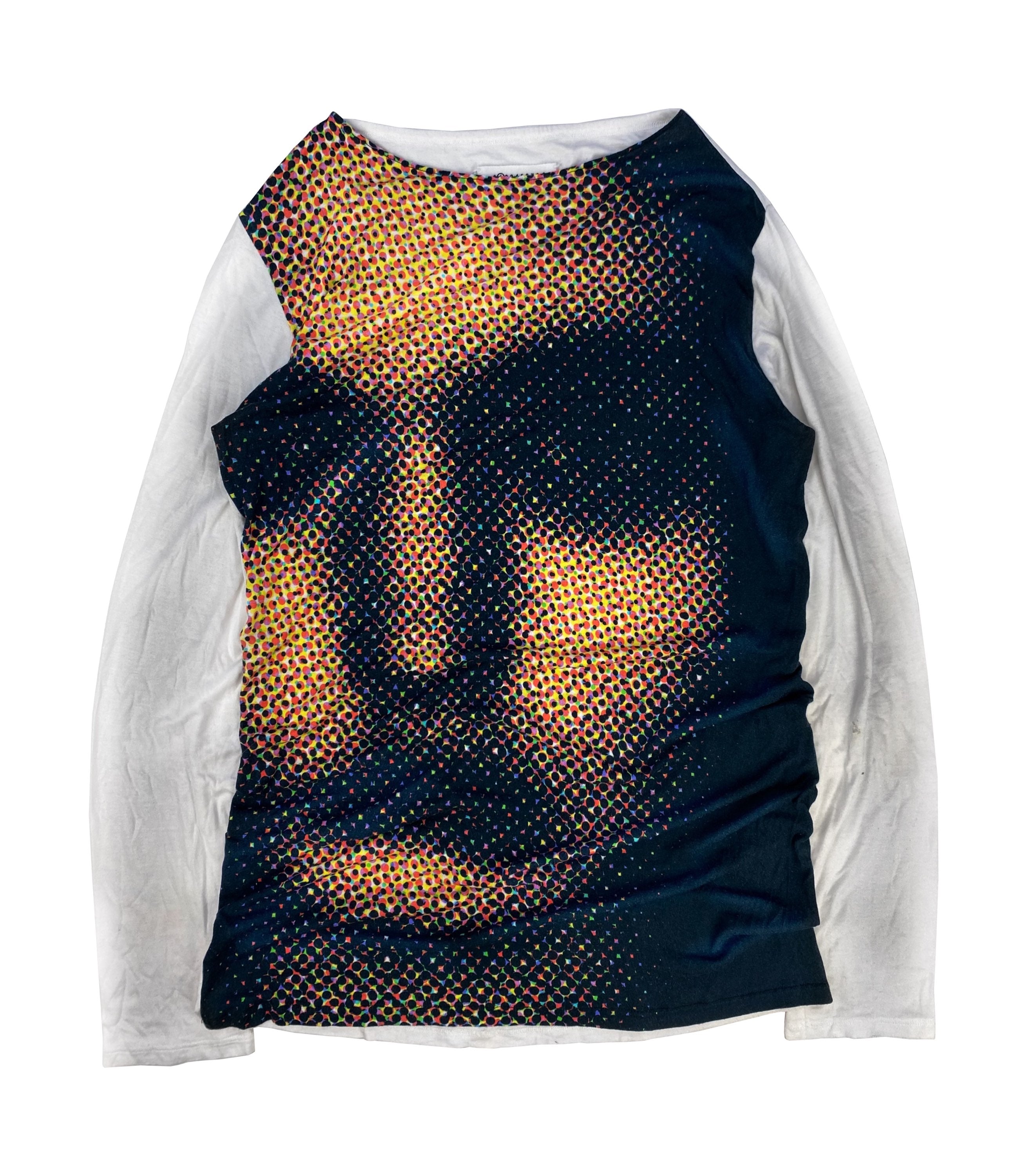 00s Maison Margiela ‘Face’ Pointillism Negative Longsleeve