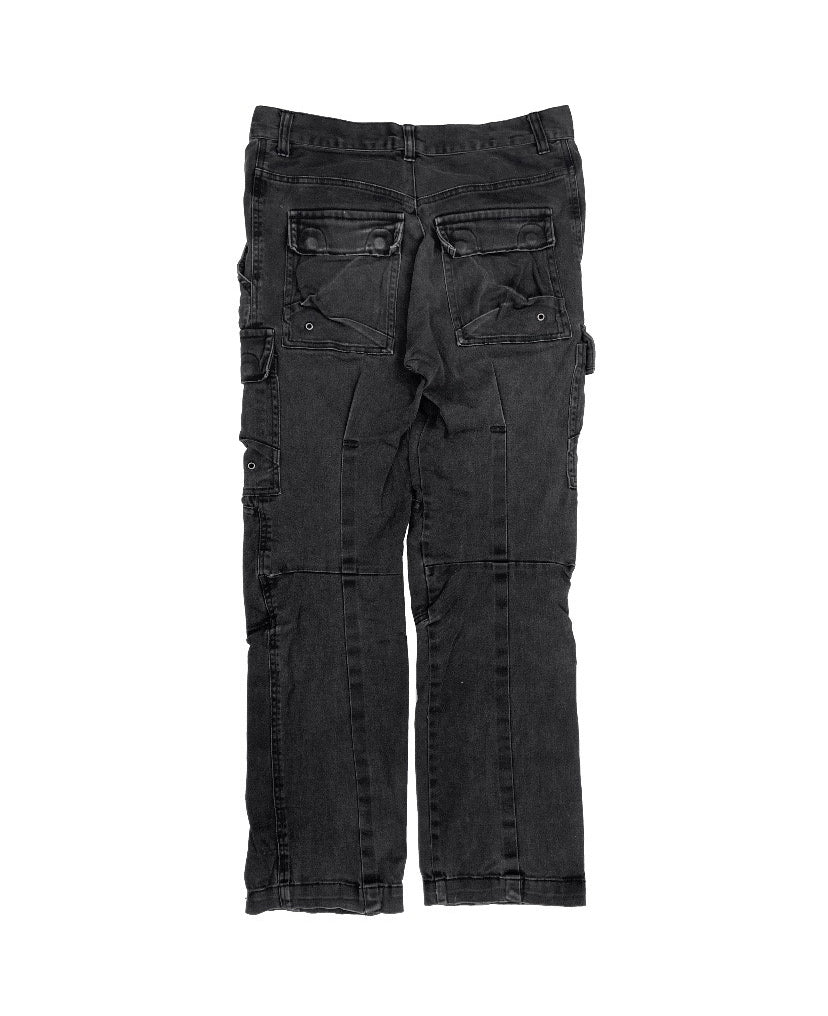 90’s Final Home Tactical Washed Panelled Cargo Pants