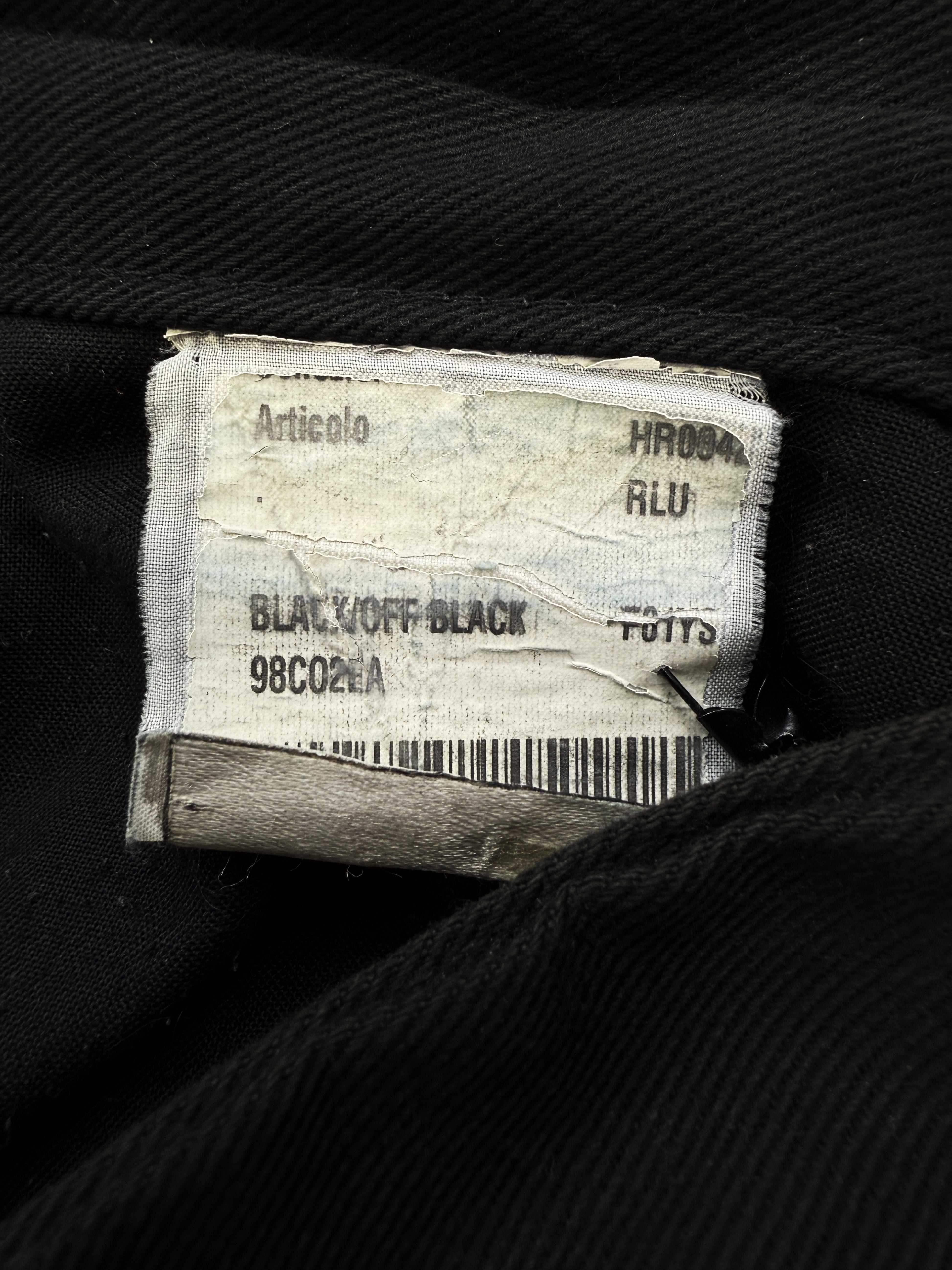SS04 Helmut Lang PRESS SAMPLE ‘Mummy’ Bondage Jeans
