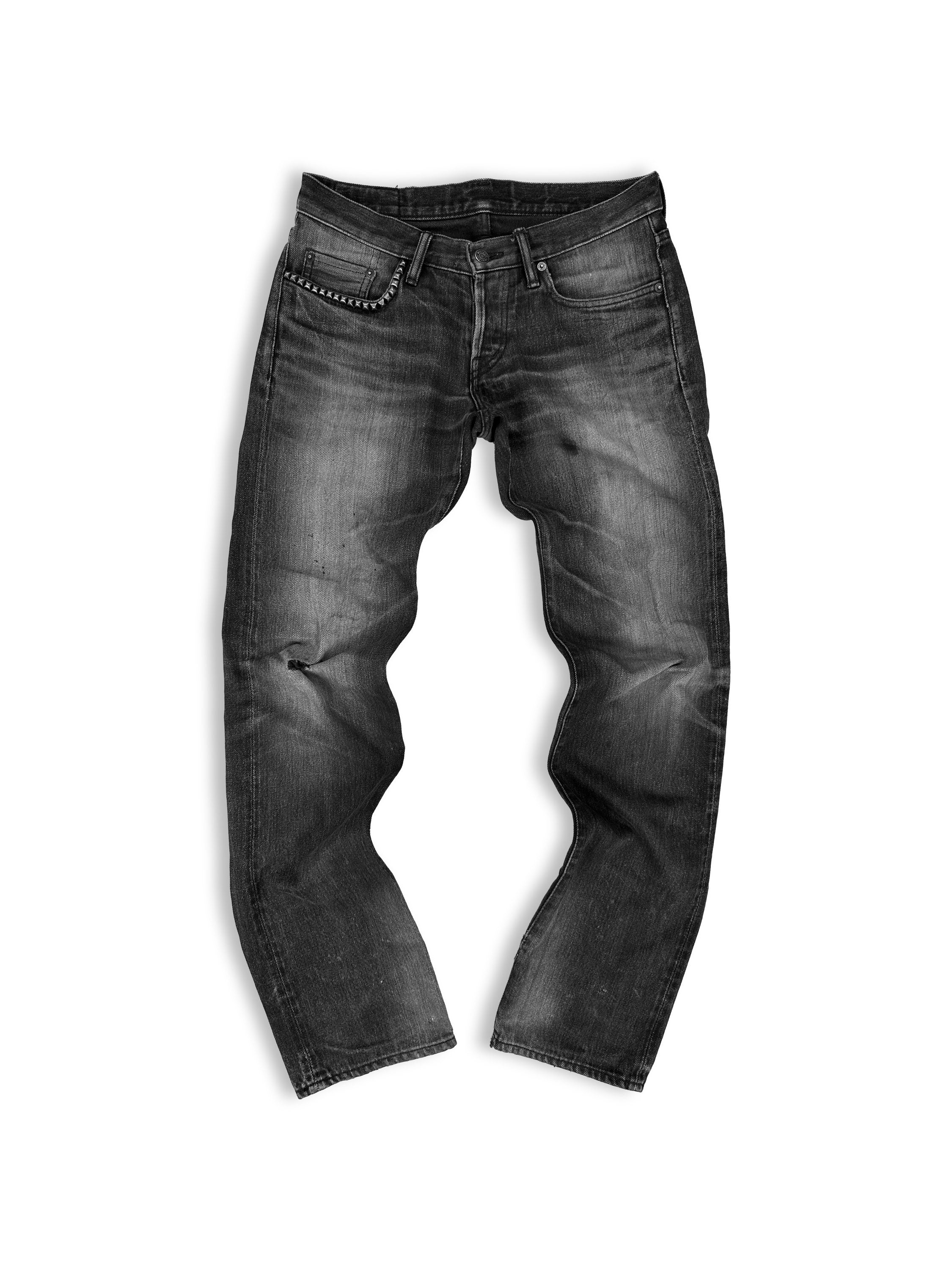 00s Hysteric Glamour ‘Studded’ Black Wash Denim