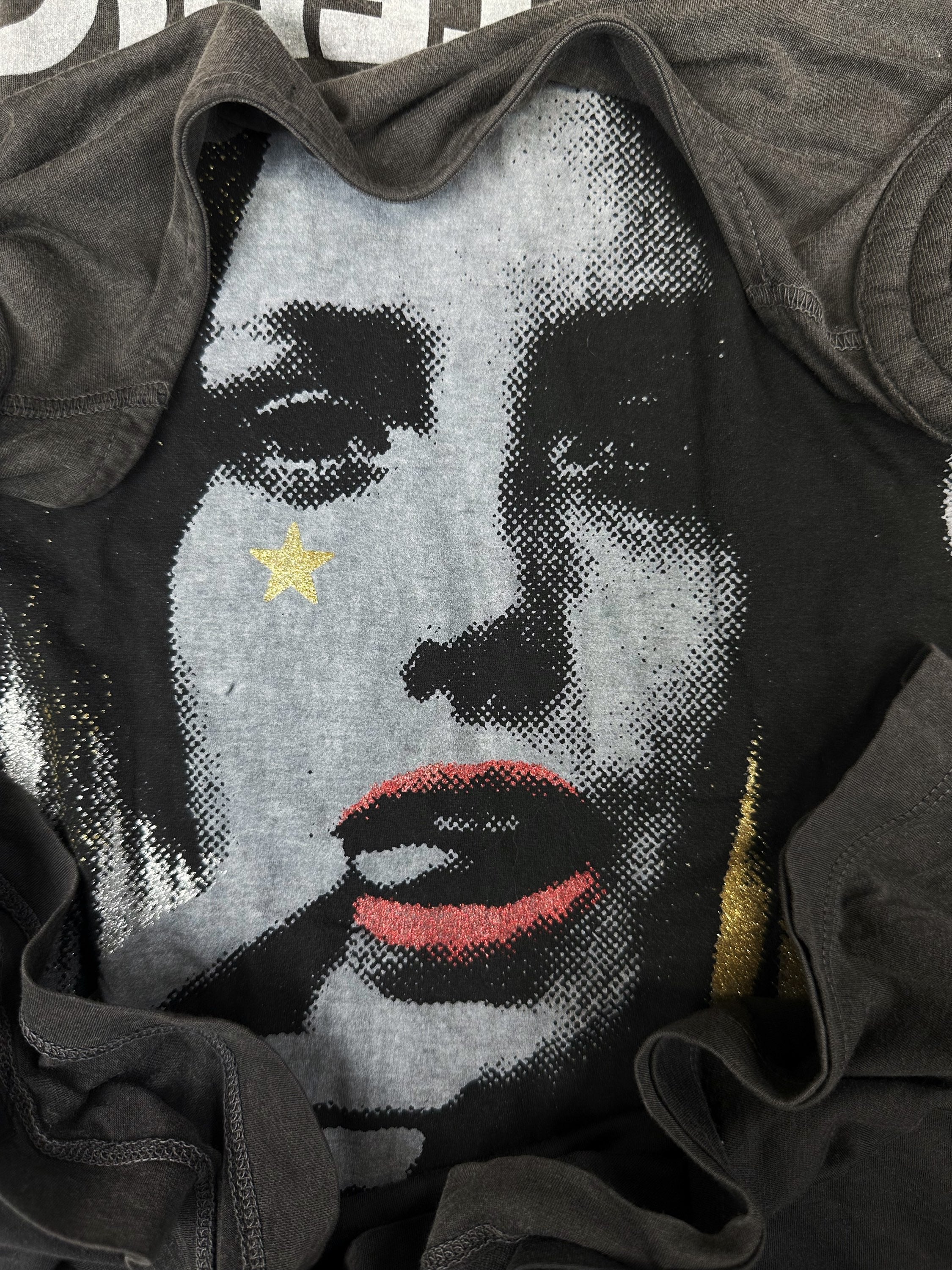 00s Hysteric Glamour ‘Portrait’ Graphic Armoured Tank-top