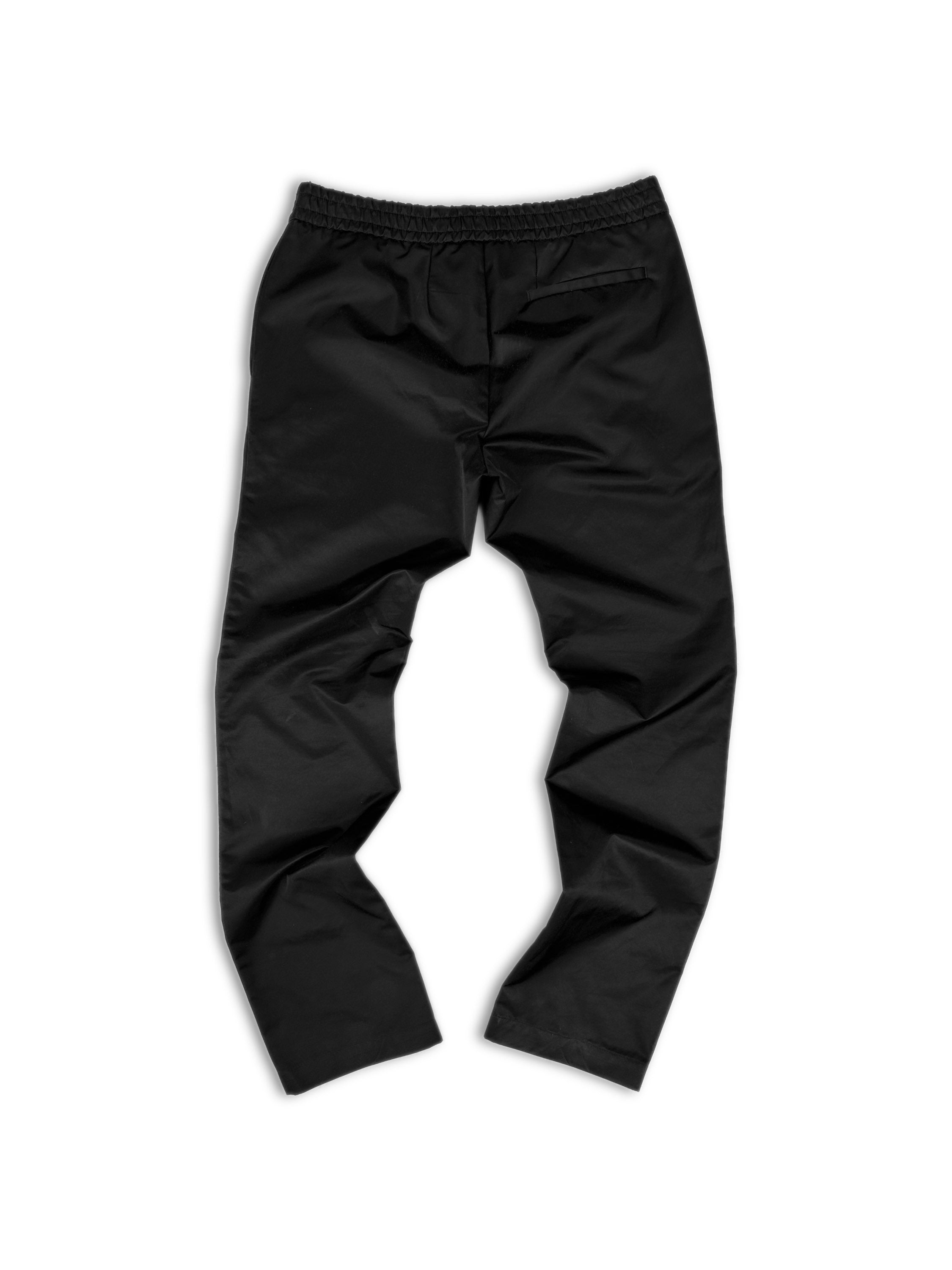 Alyx Black Nylon Light Weight Straight Cut Pants
