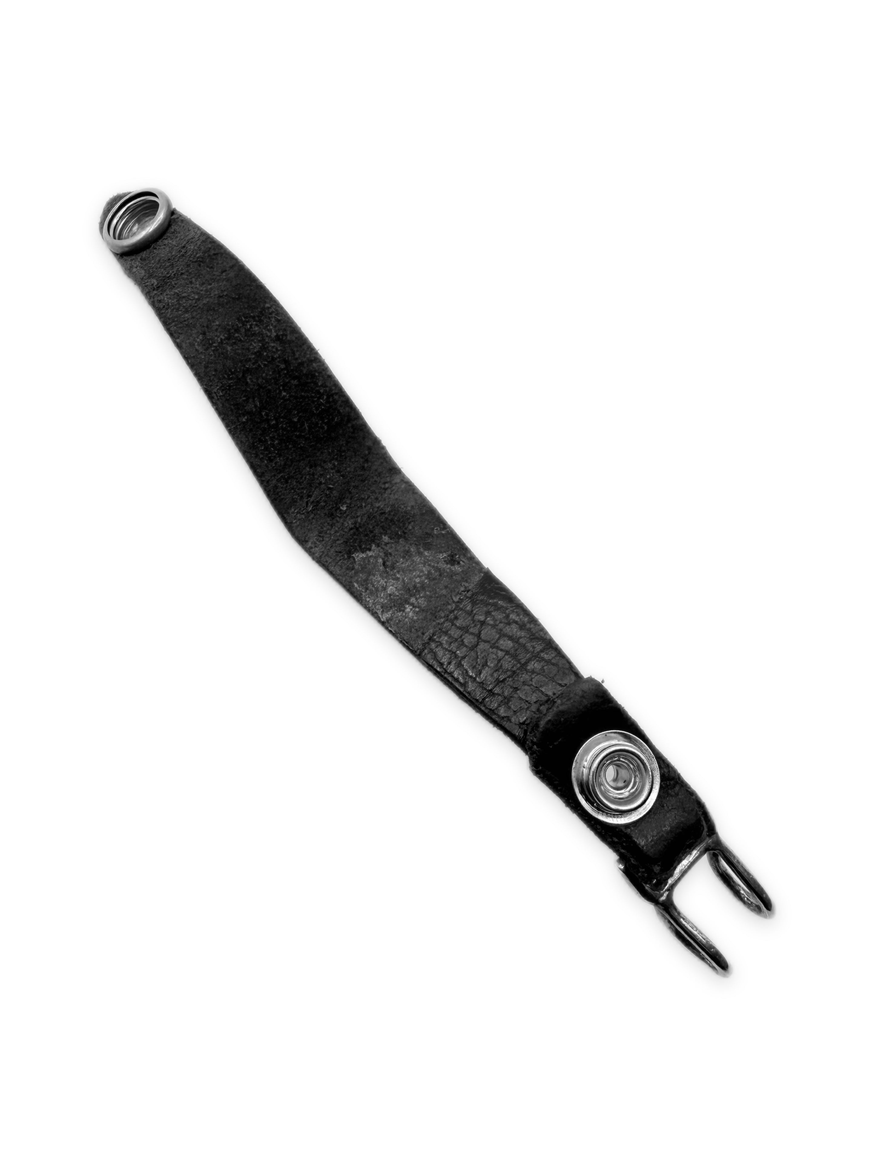 Chrome Hearts Star Button .925 Silver Belt Loop Keychain
