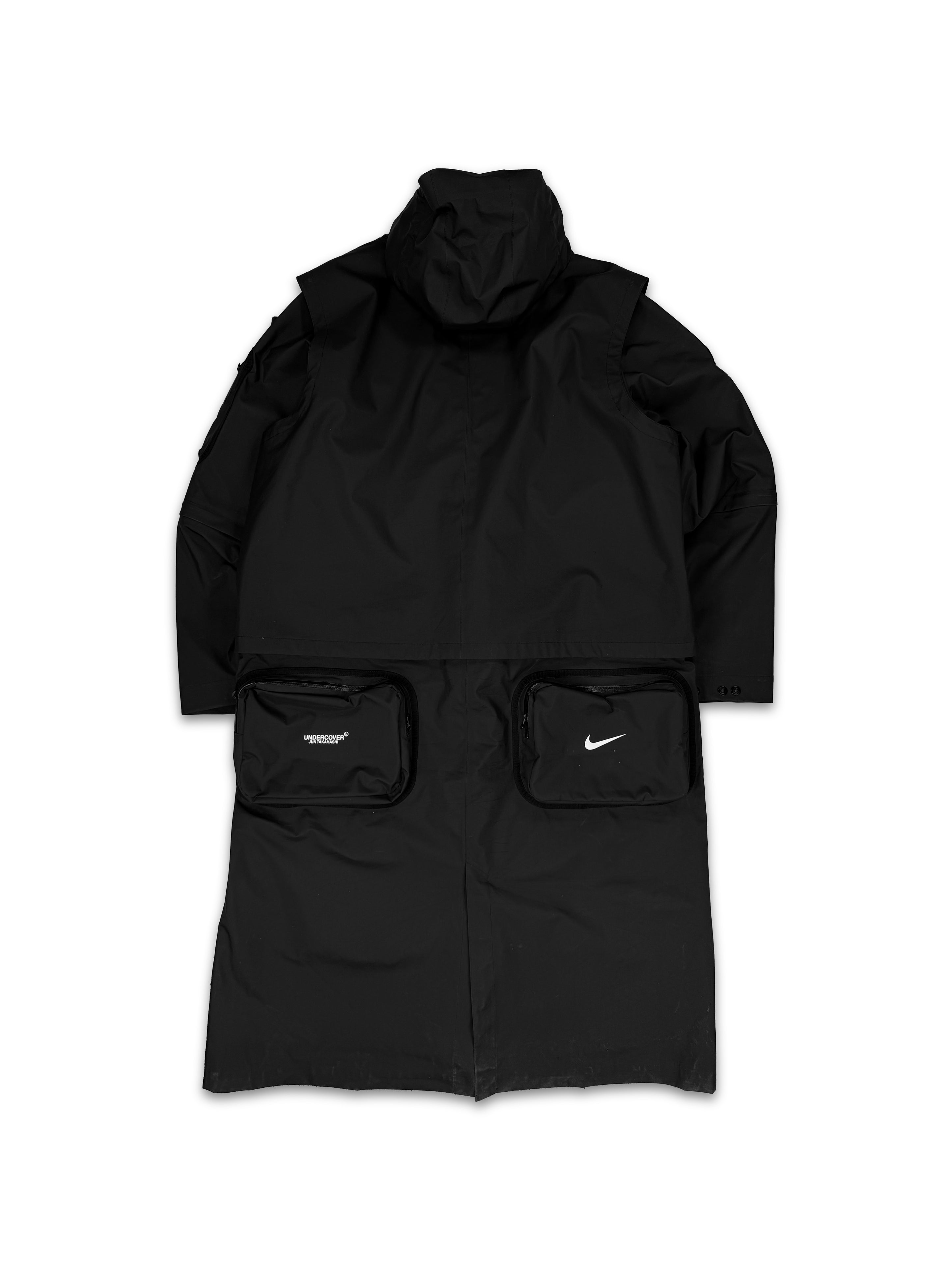 Undercover x Nike ‘2 in 1’ Cargo Pocket Watch Window Trench Coat