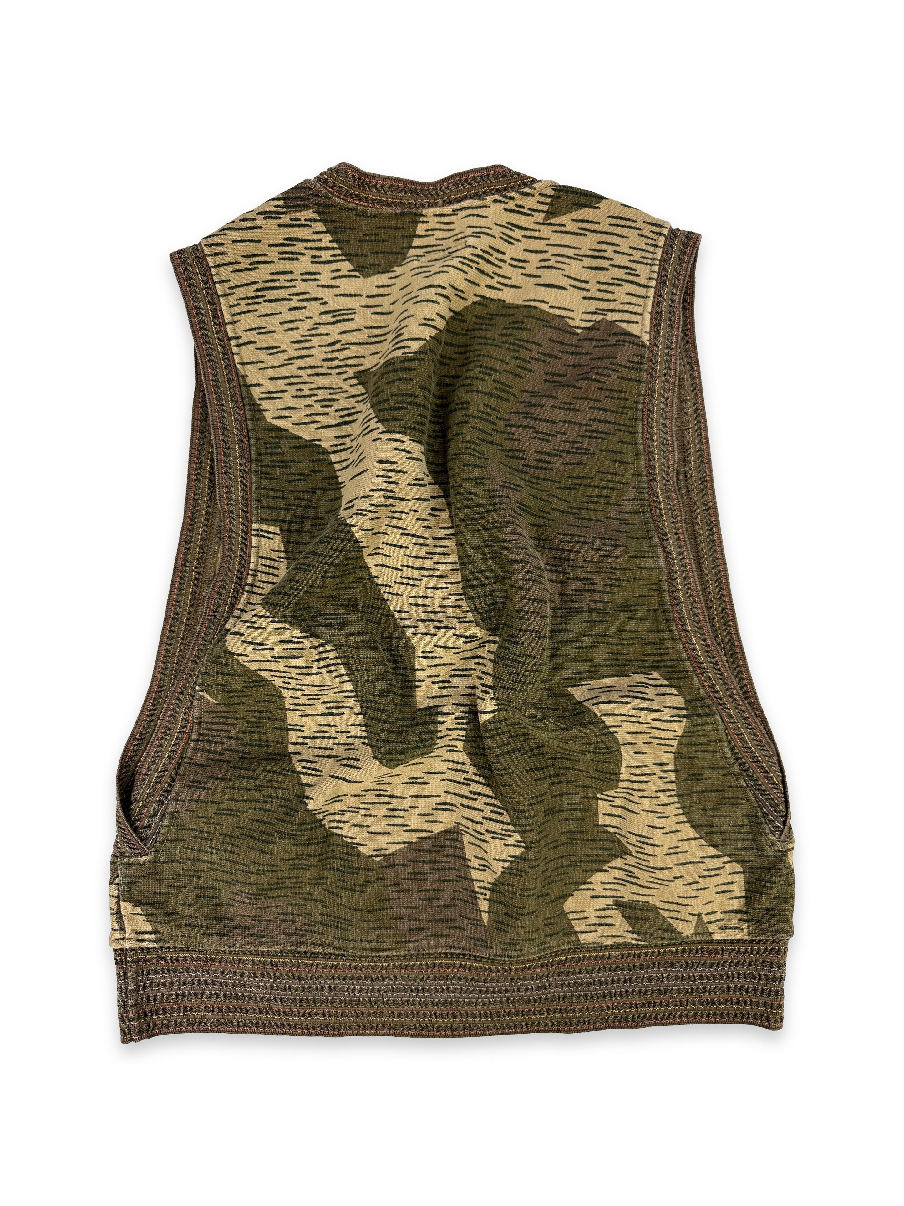 Kapital Heavy Weight Camo Sleeveless Tank-top