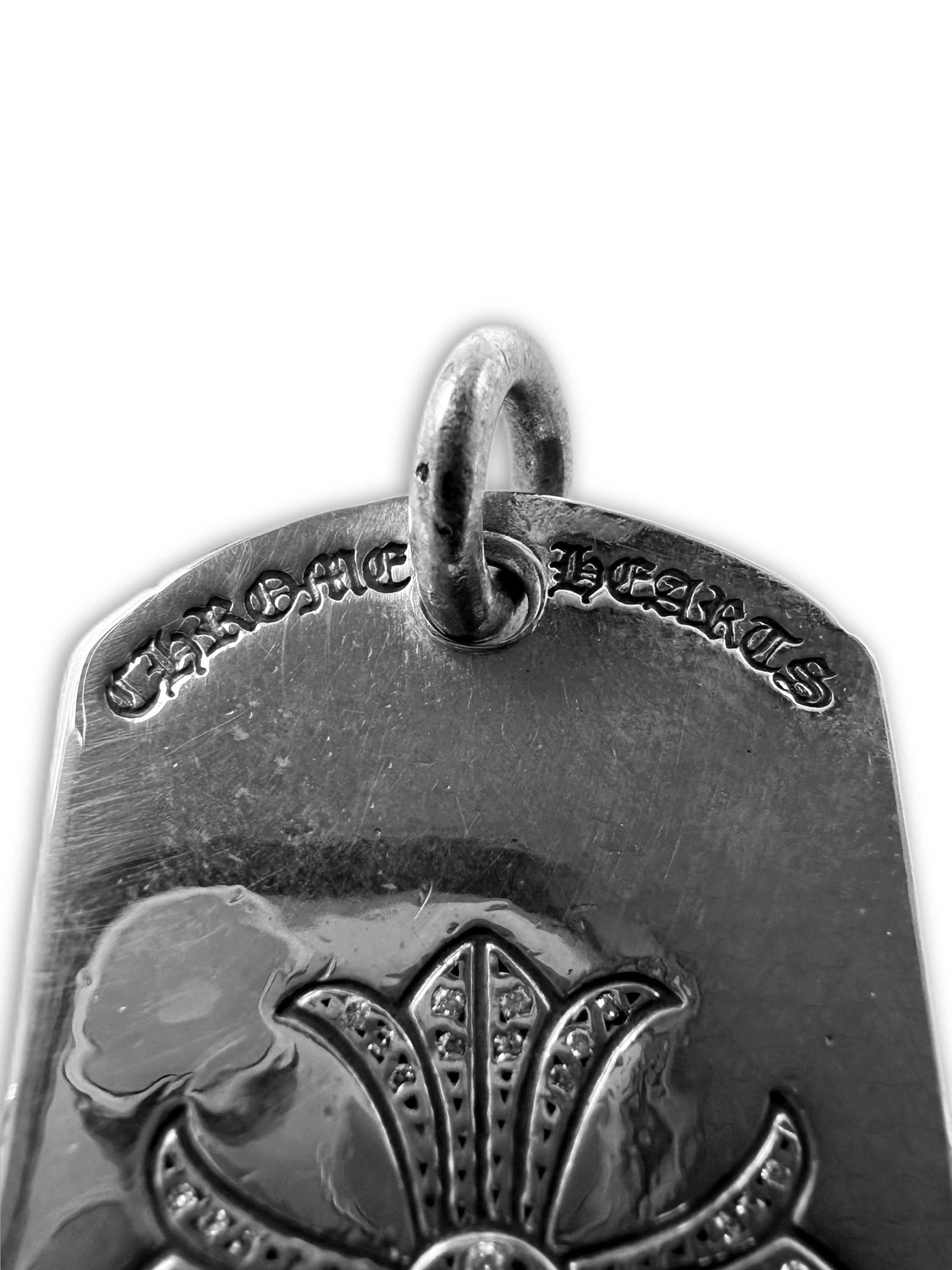 Chrome Hearts Diamond Factory Set ‘Las Vegas’ Exclusive Dog Tag