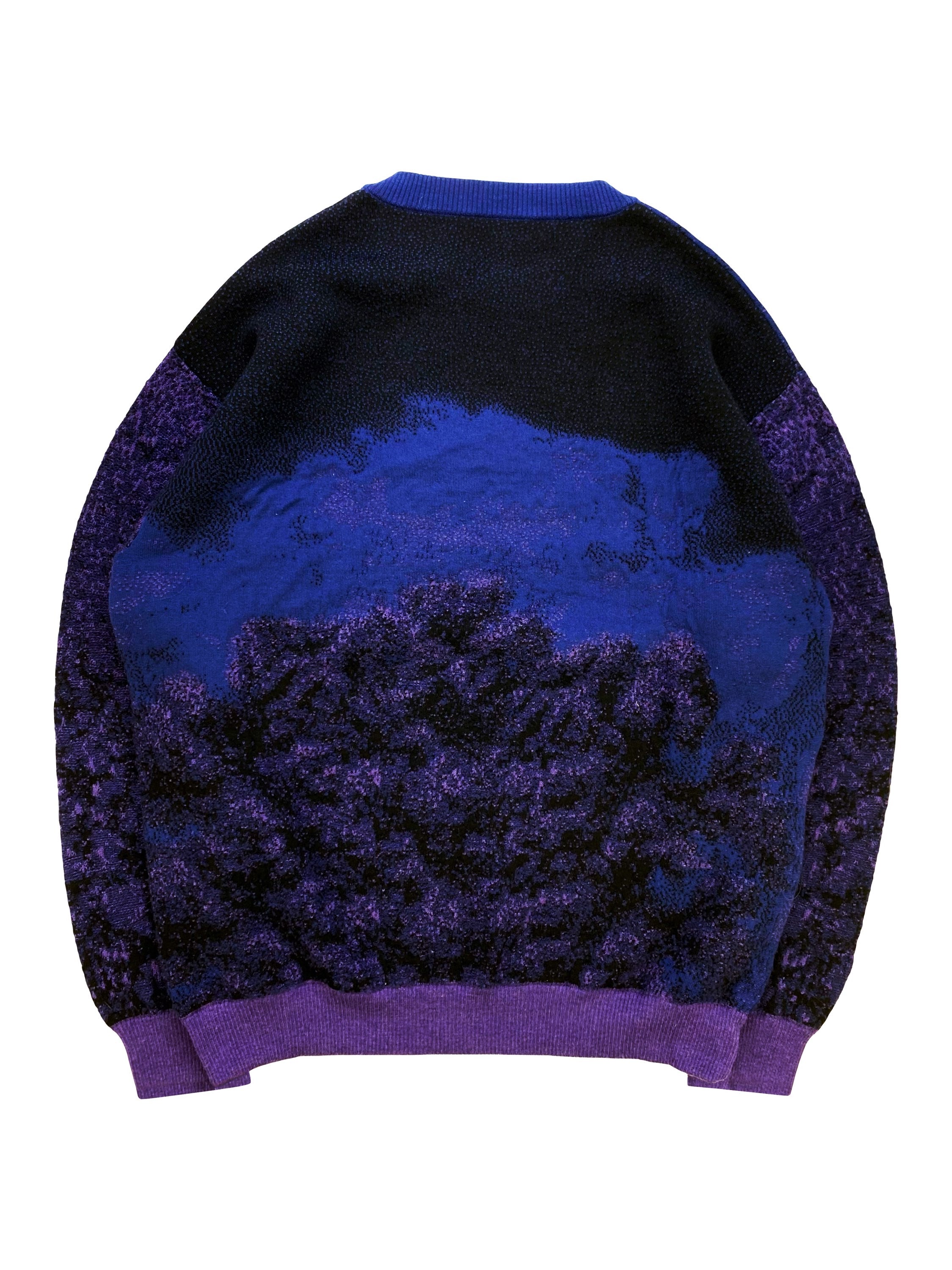 SS19 Louis Vuitton ‘Wizard of Oz’ Rainbow Walk Knitted Sweater