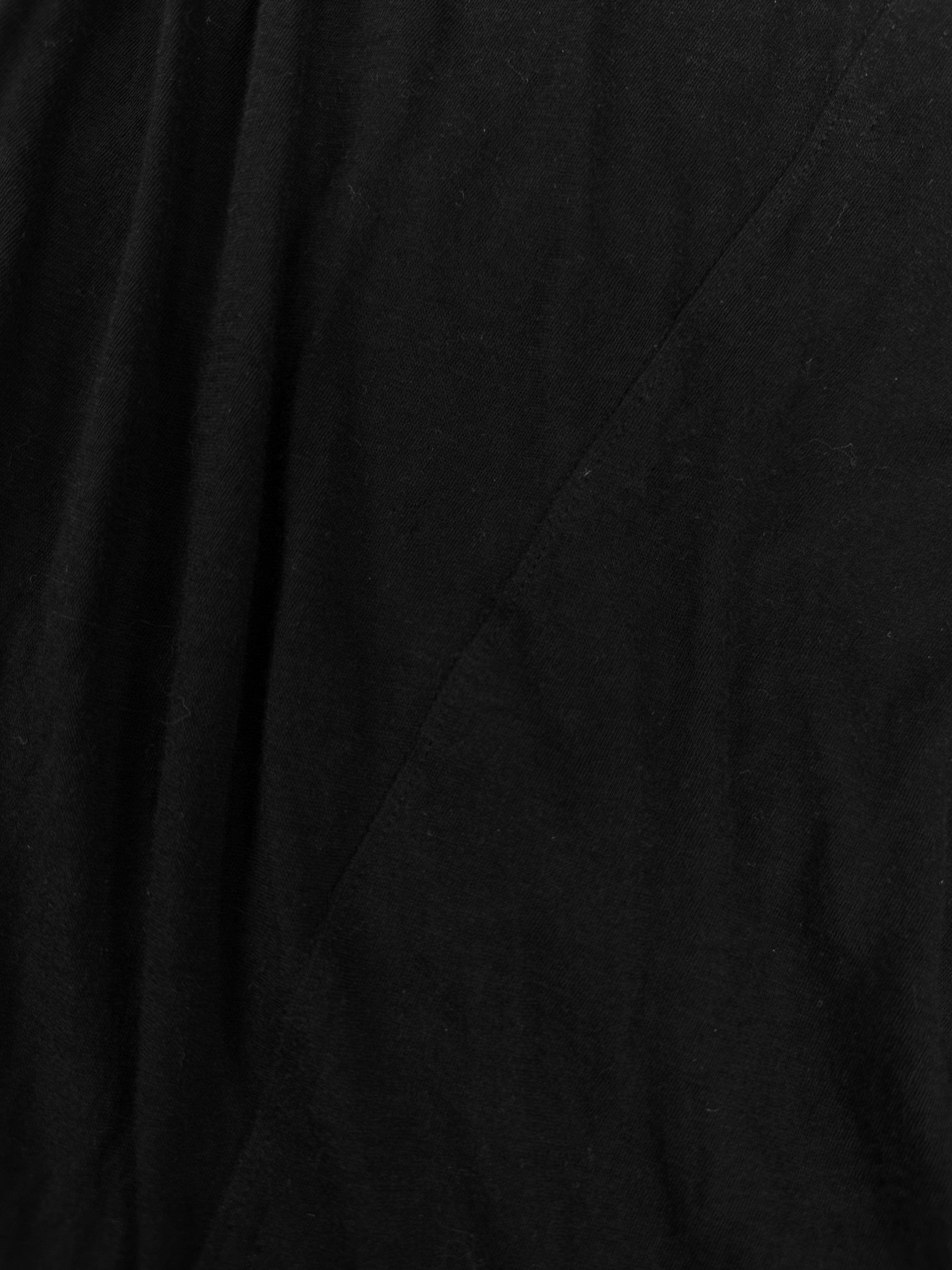 AW22 Rick Owens ‘Strobe’ Black Layered Tank-top