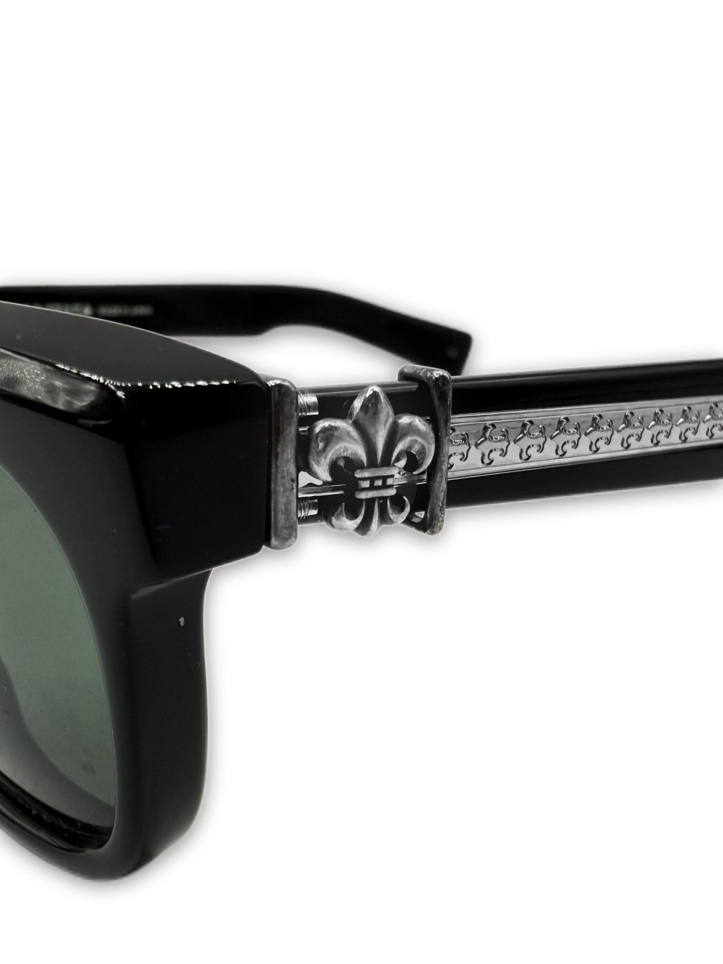Chrome Hearts ‘See You In Tea’ Fleur de Lis Green Tint Sunglasses