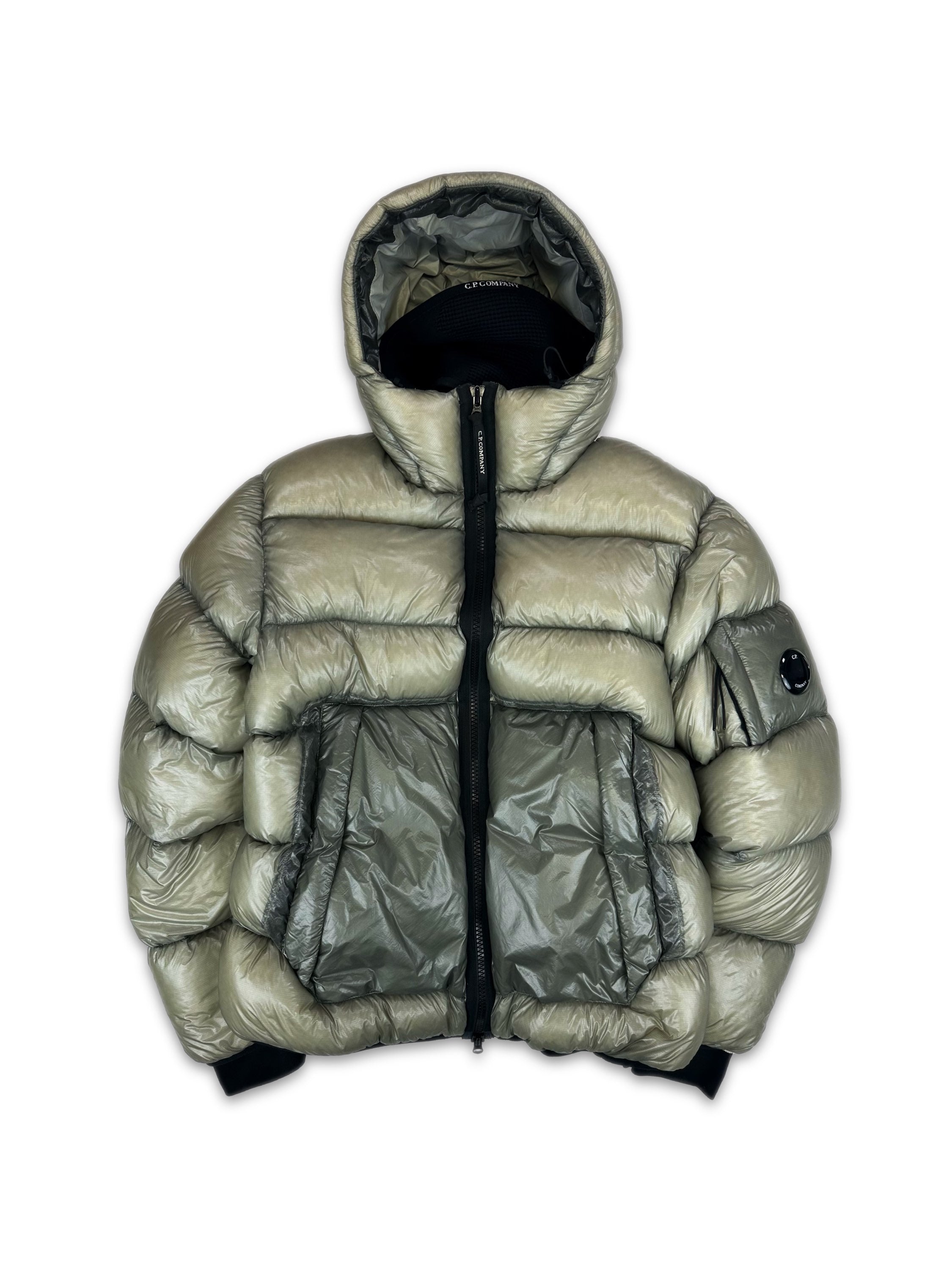 C.P Company ‘Goggle’ Masked Down Fill Washed Puffer Jacket