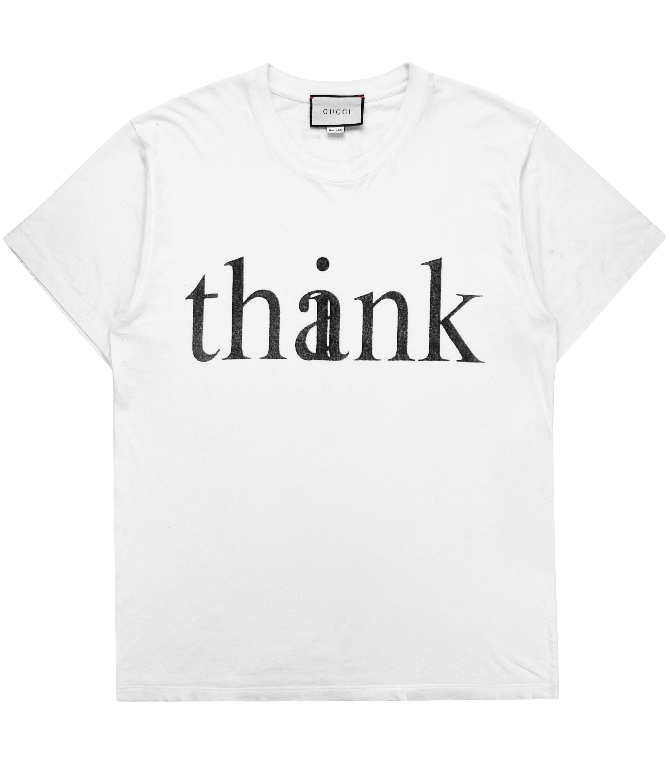 AW21 Gucci x Richard Hell ‘Think Thank’ Graphic T-Shirt