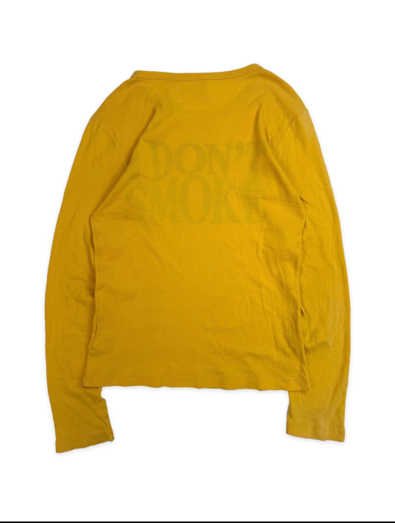 AW06 Maison Margiela ‘I Don’t Smoke’ Reversible Longsleeve Shirt