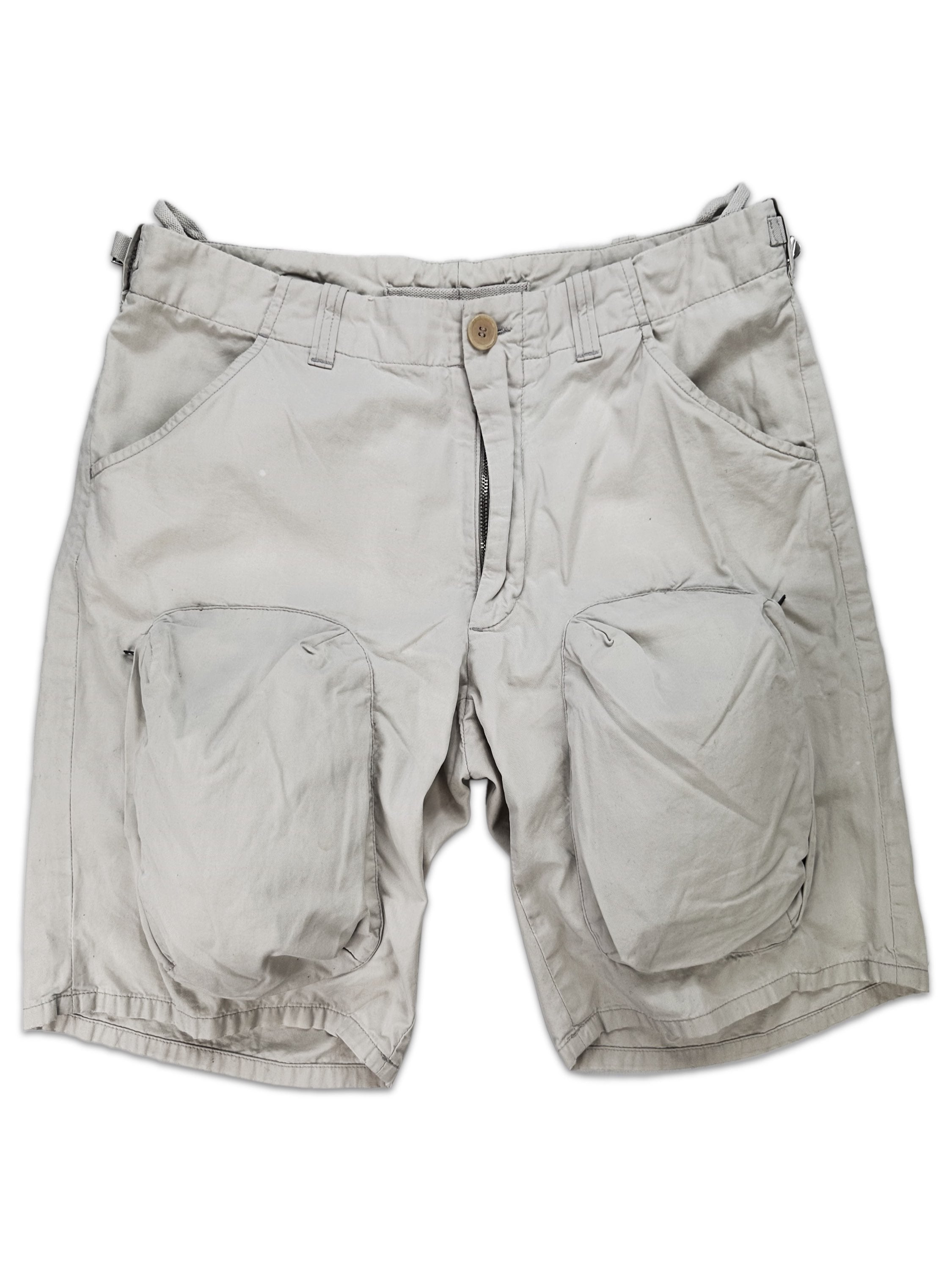 SS00 Helmut Lang ‘Aviation’ Flight Hidden Cargo Pocket Shorts