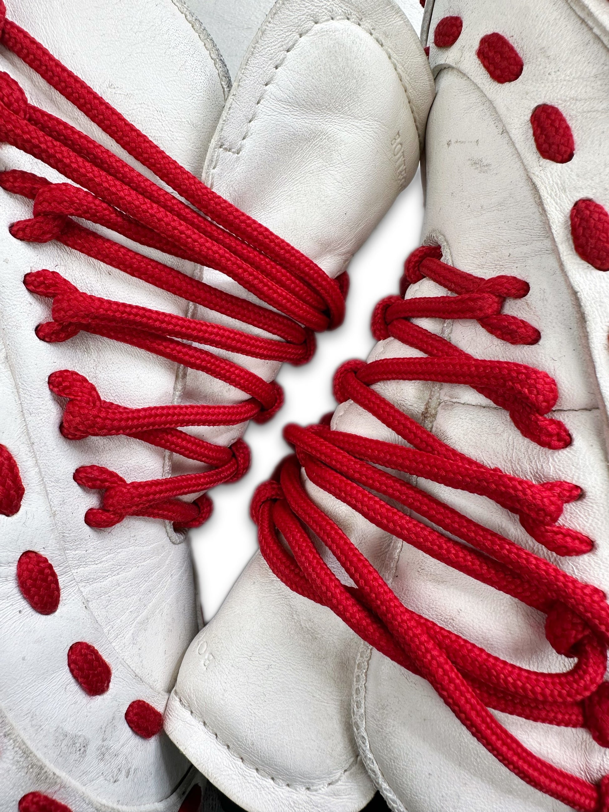 Bottega Veneta ‘Speedster’ Red Laced Low-top Sneakers
