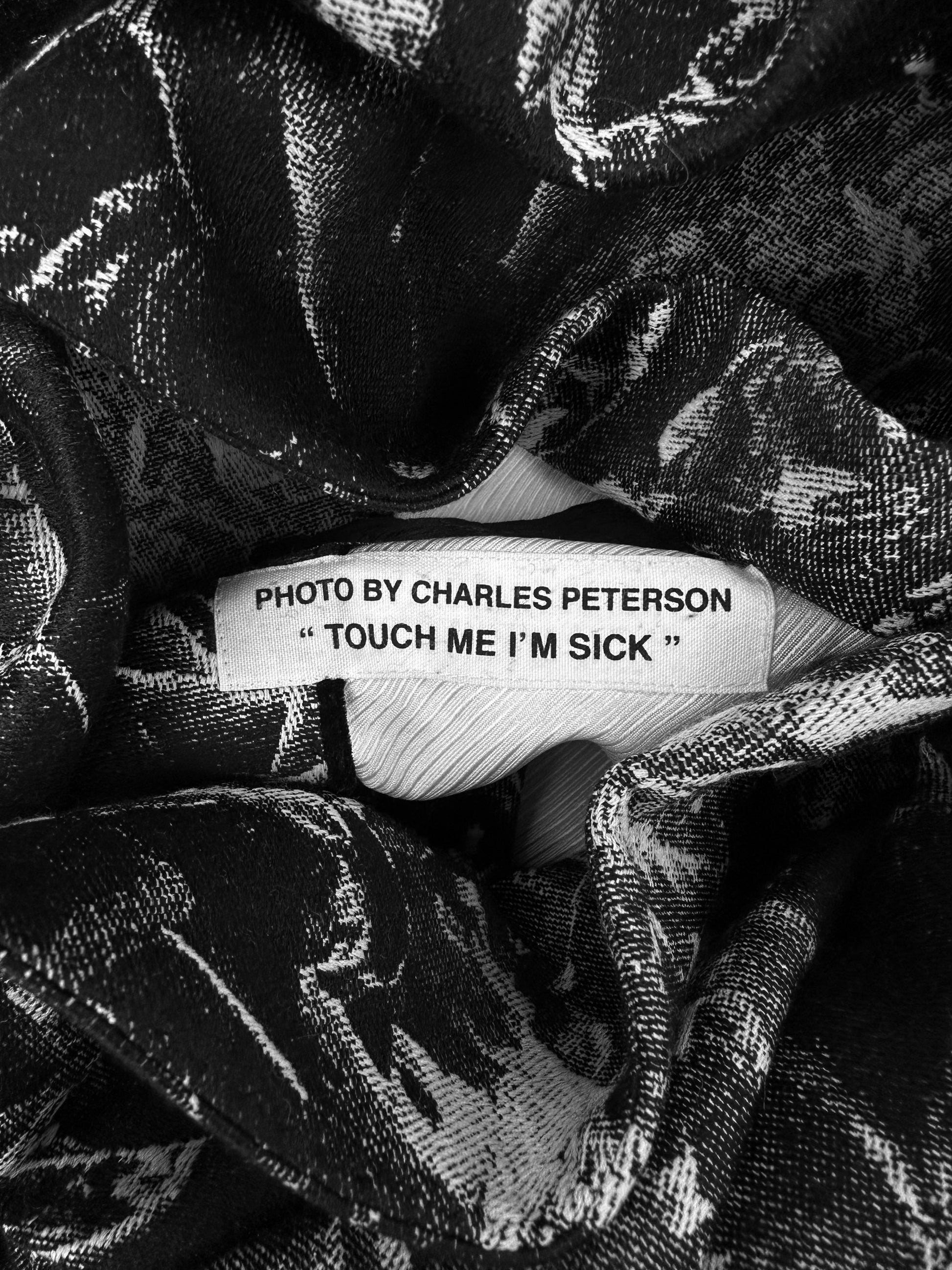 AW09 Number (N)ine x Charles Peterson ‘Moshpit’ Jacquard Blazer