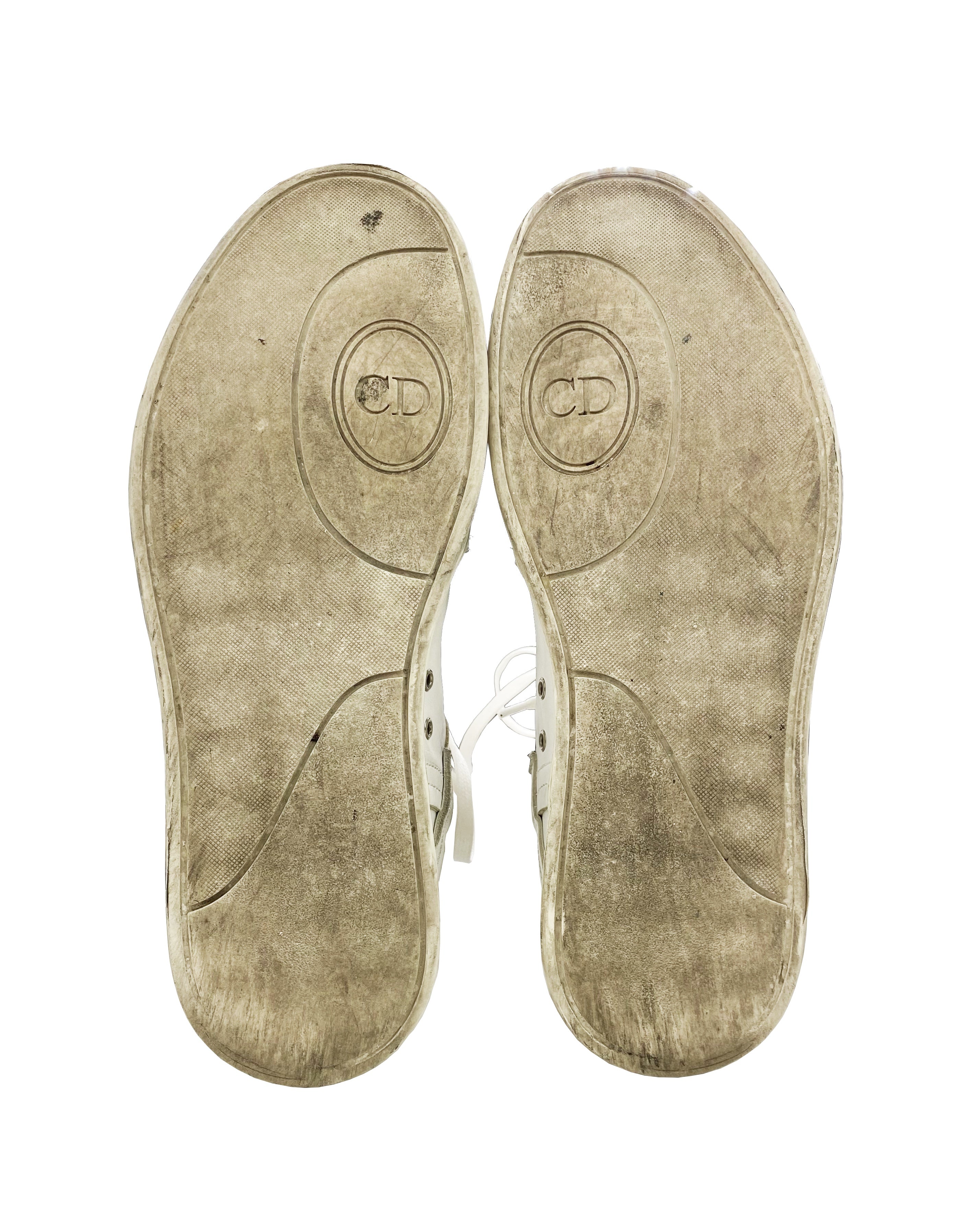 SS10 Dior Homme by Kris Van Aschee Leather Back Lace Sneakers