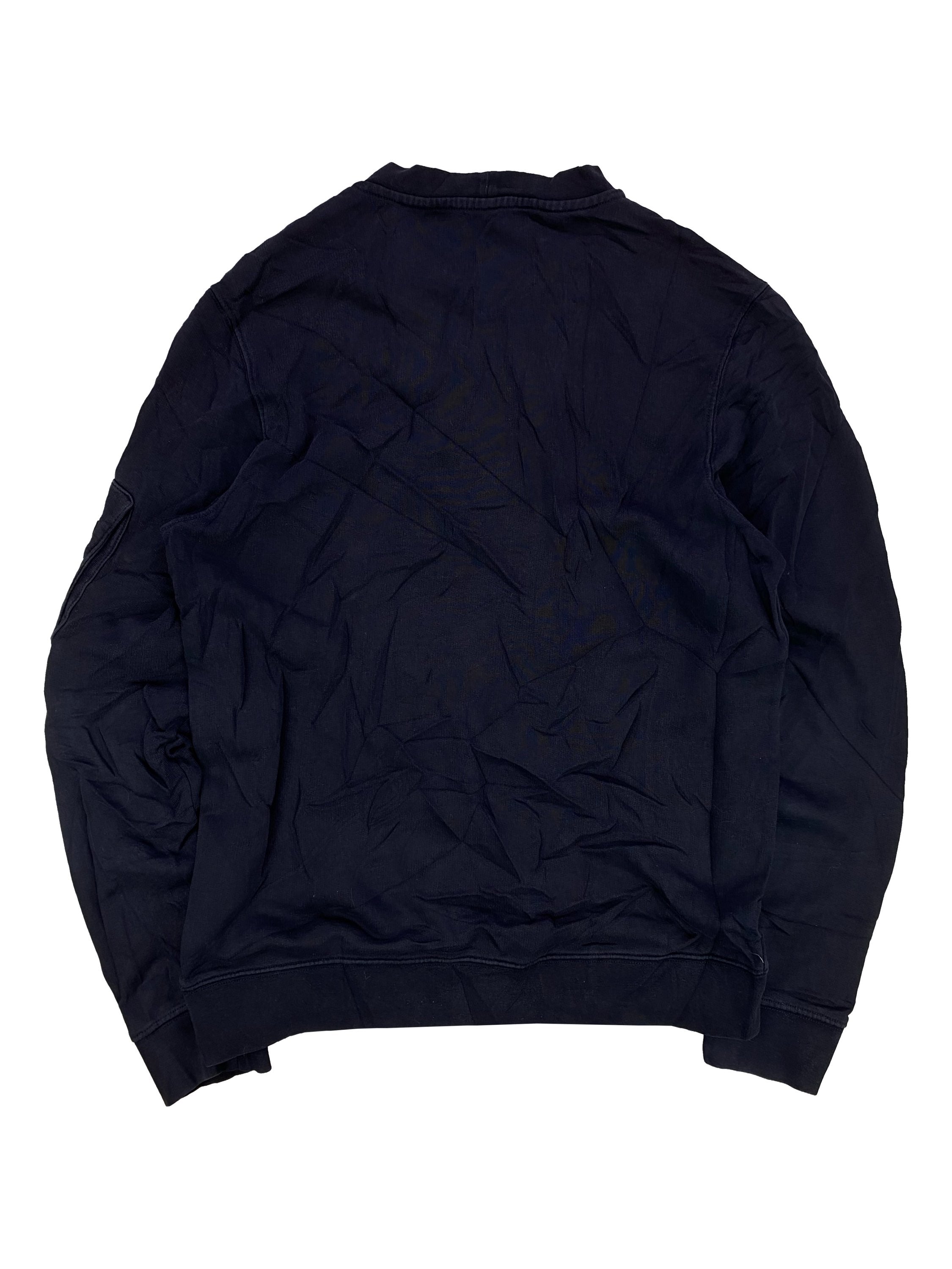 Sandro Paris MA-1 Metallic Cargo Pocket Heavy Weight Crewneck