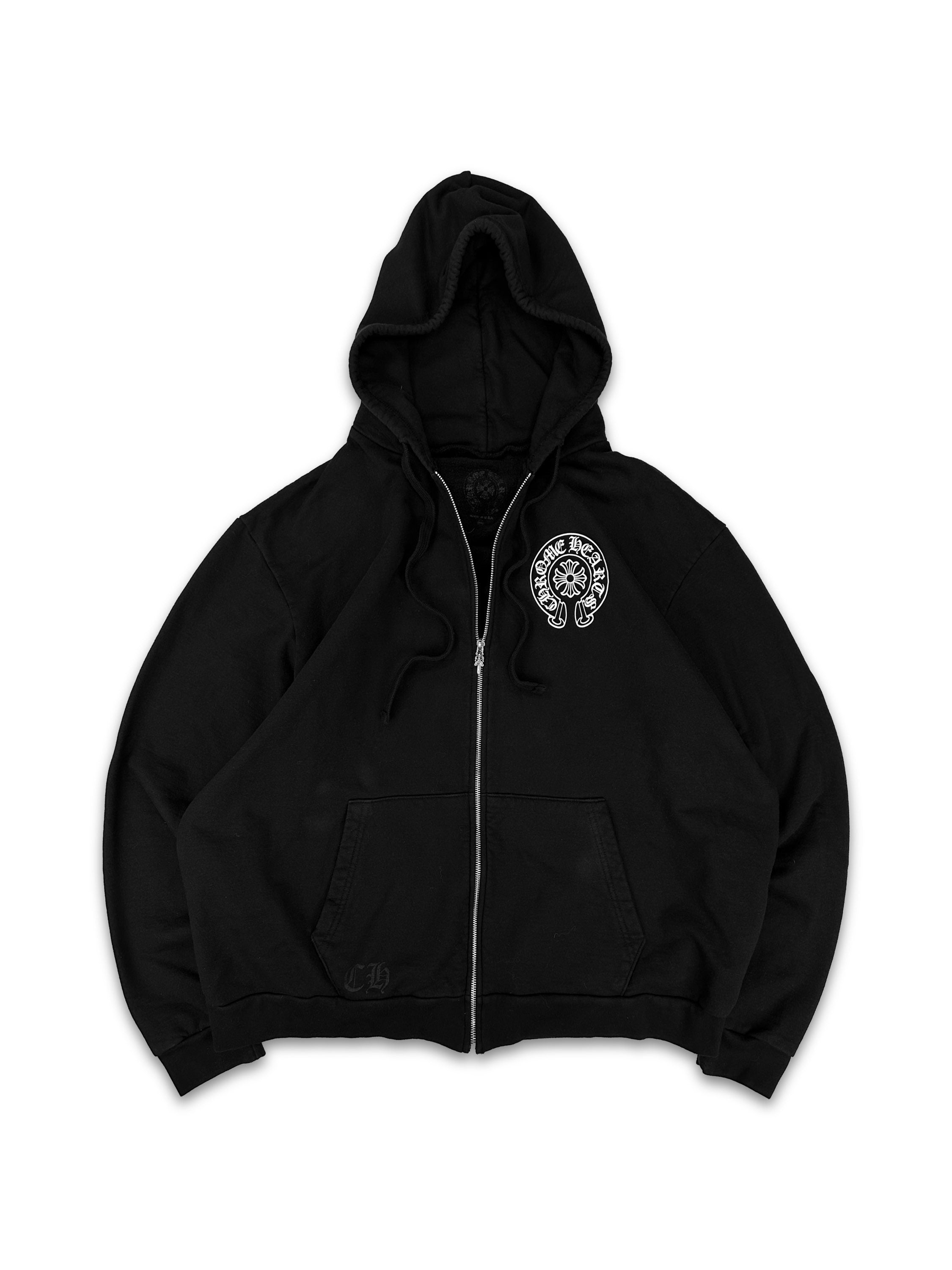 Chrome Hearts ‘Hong Kong’ Exclusive Dagger Zip-up Hoodie