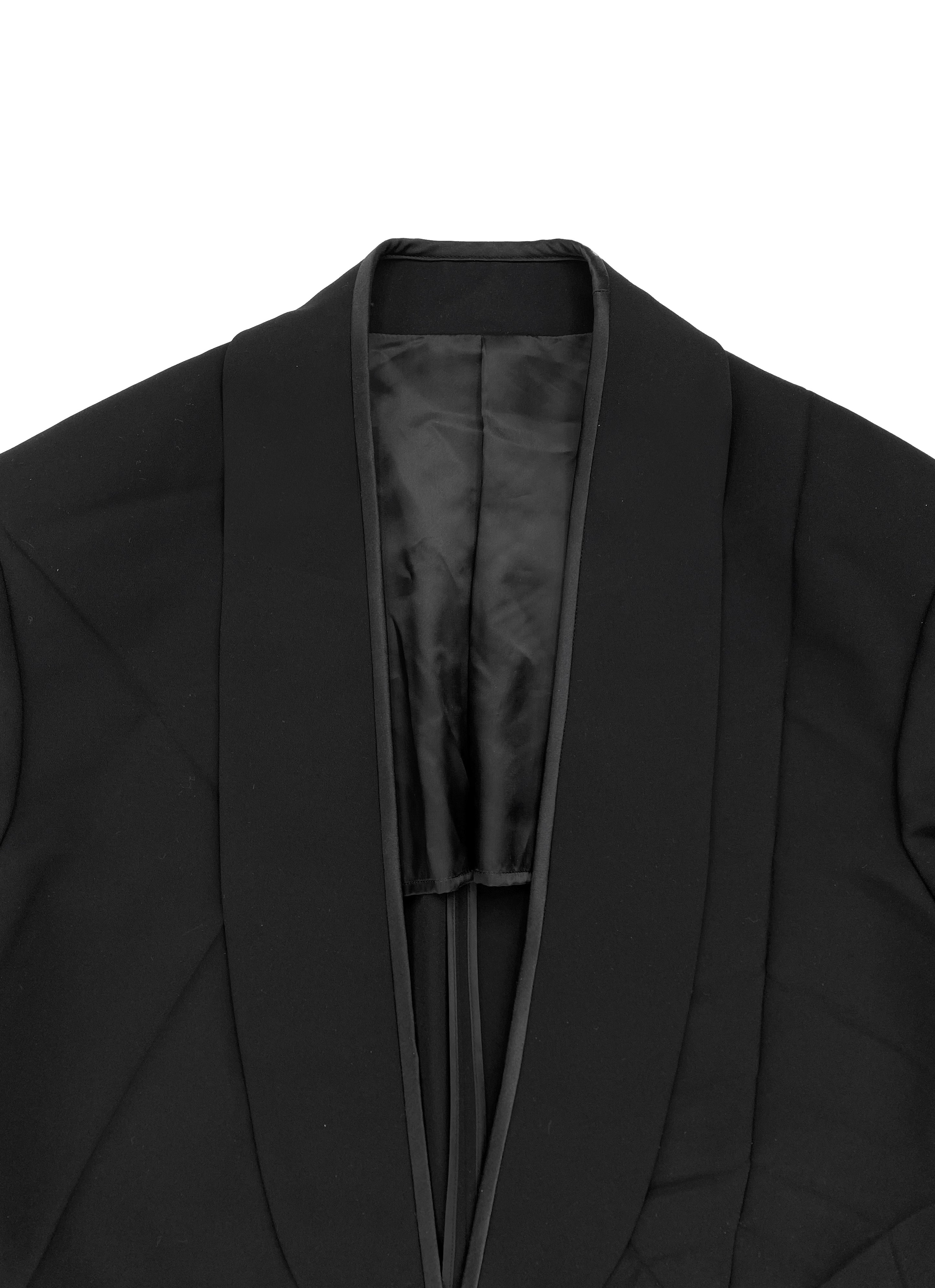 SS20 Undercover Cindy Sherman Pleated Spider Web Blazer