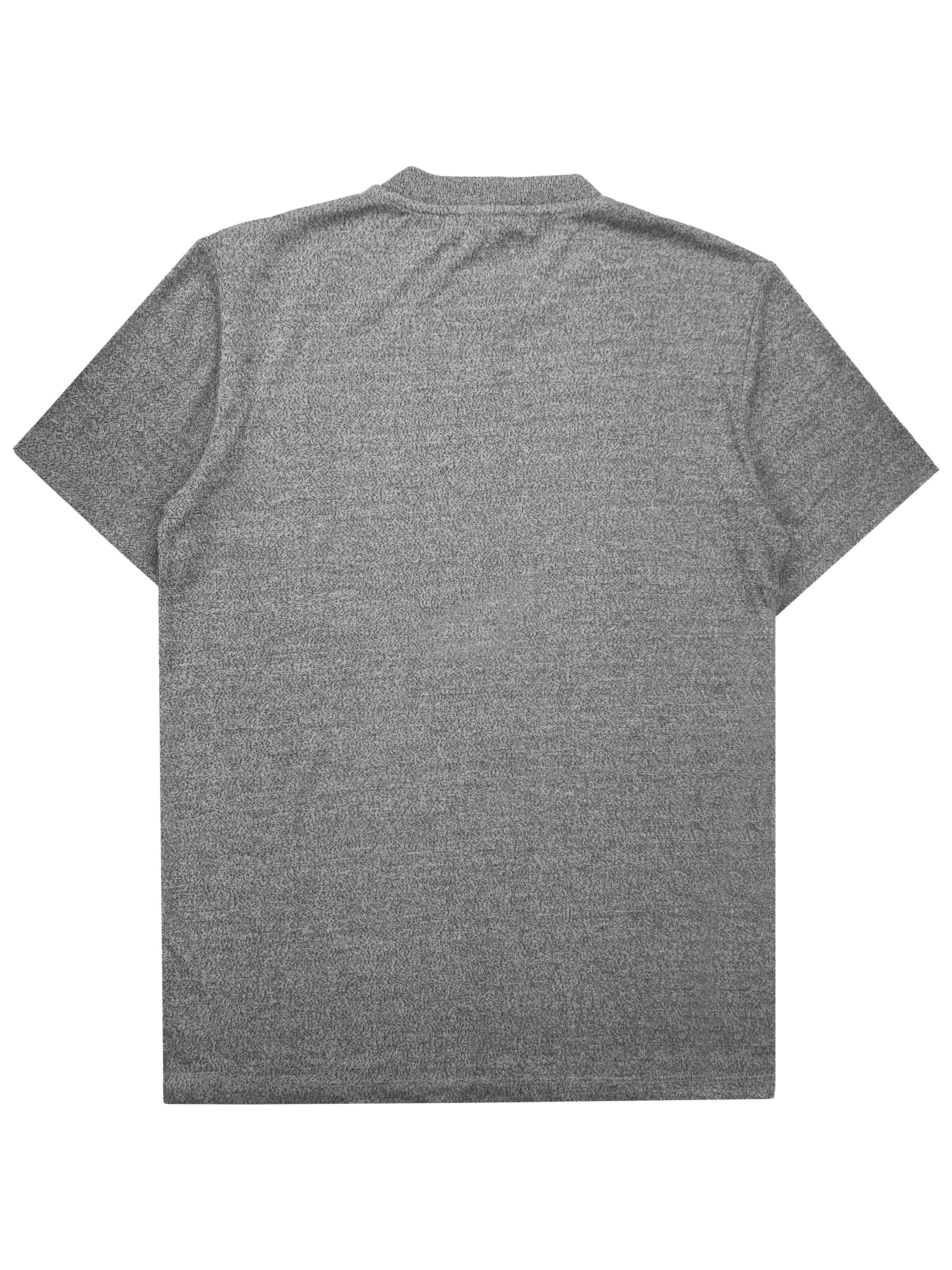 Alexander McQueen McQ Geometric Graphic Heather Grey T-Shirt