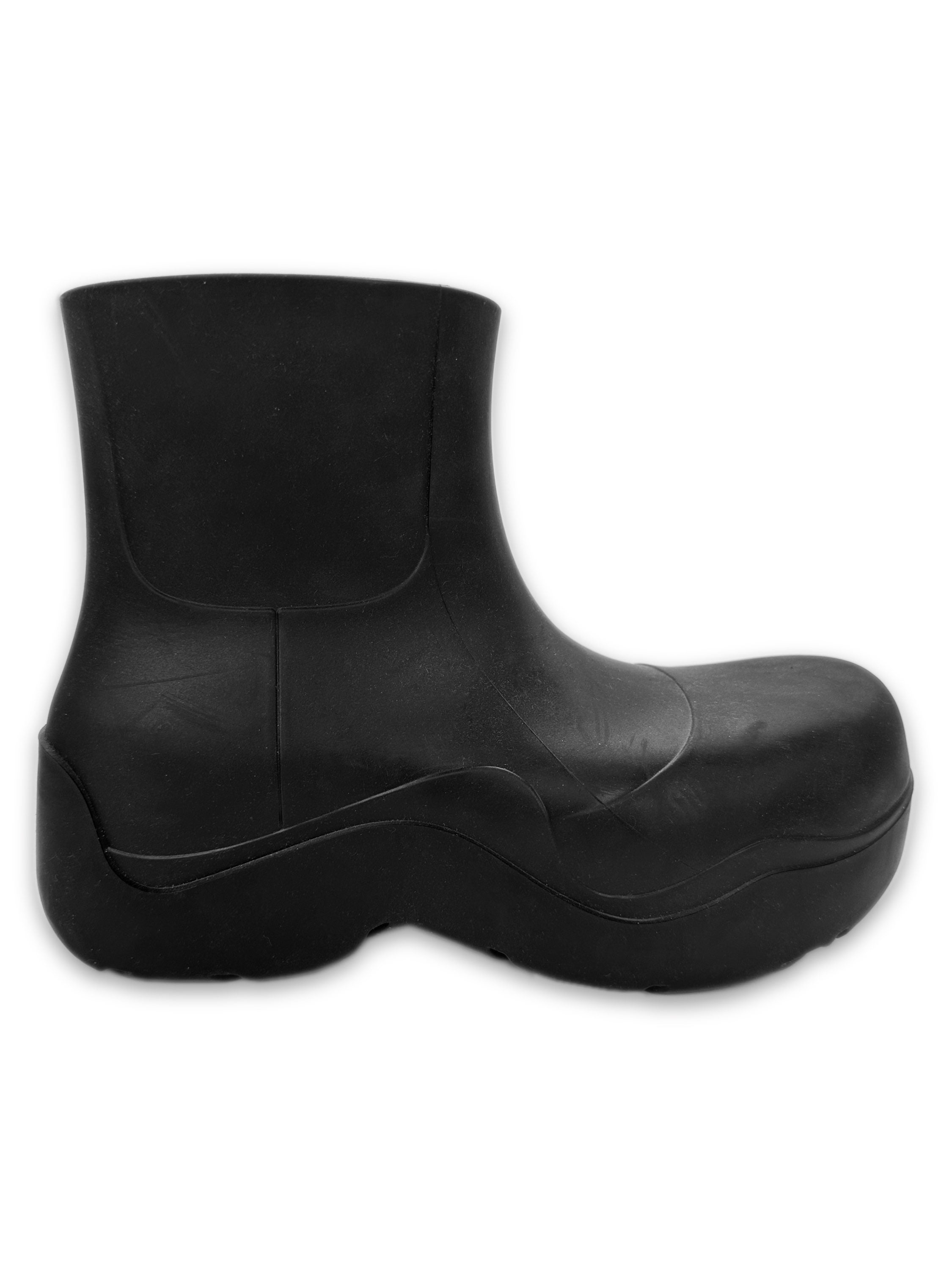 Bottega Veneta Black Chunky Puddle Boots