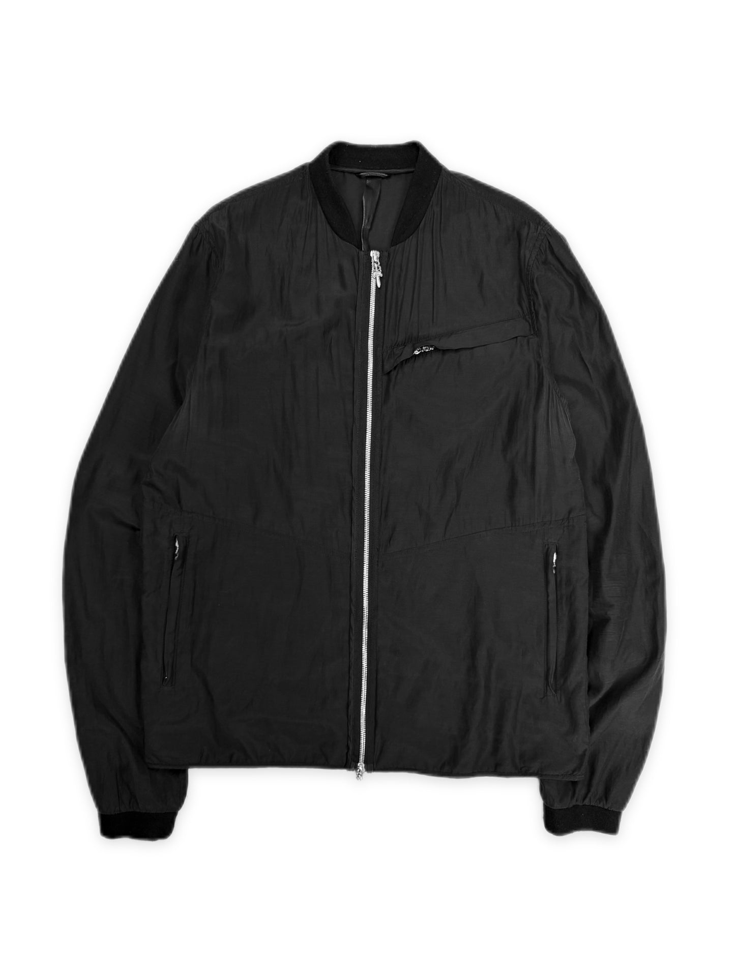 Chrome Hearts Silk Dagger Aviation Flight Bomber Jacket